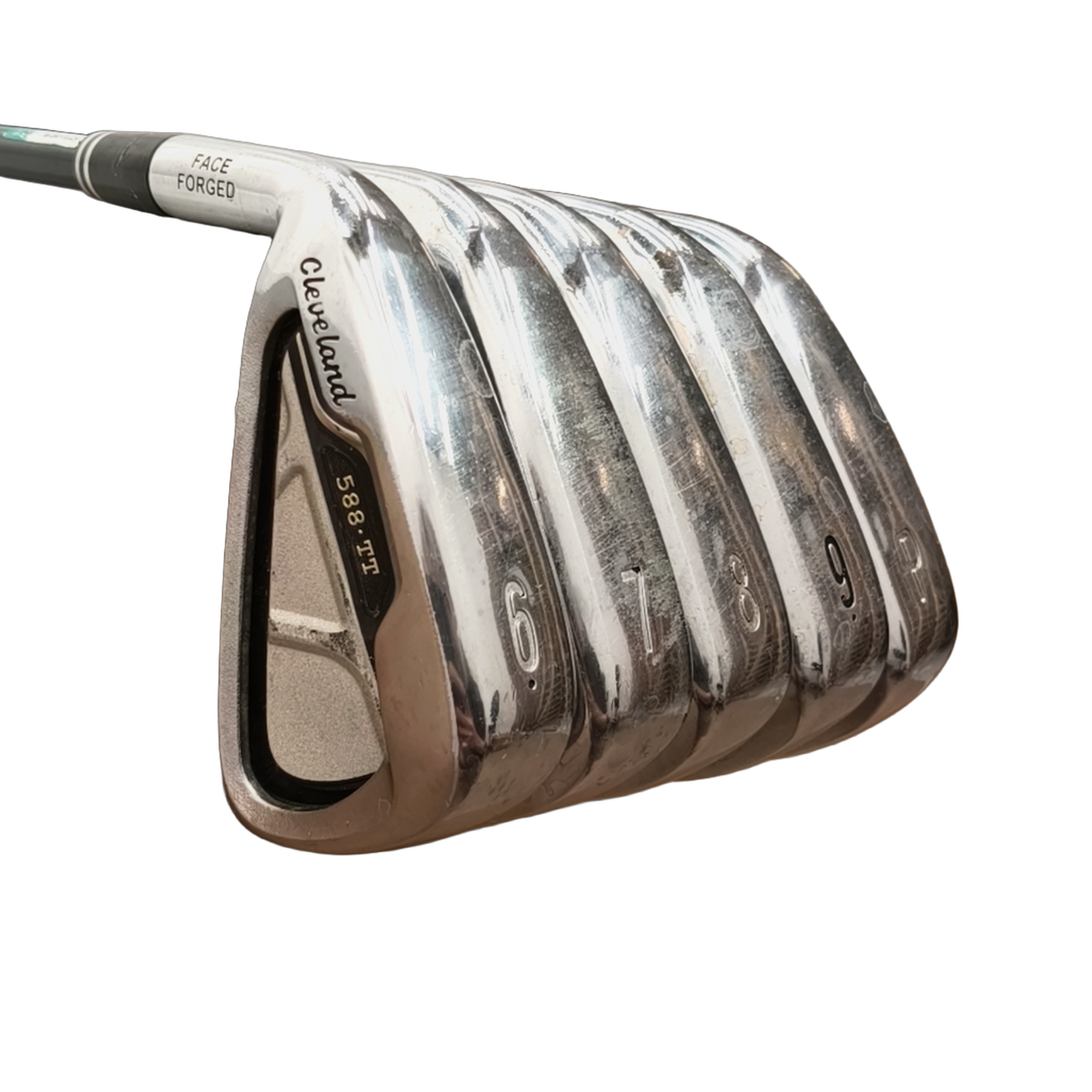 Venstre Cleveland 588 TT Jernsæt / 6-PW / Flex Ladies / Grafit [model:birefnet-general] [bg:handrolled]