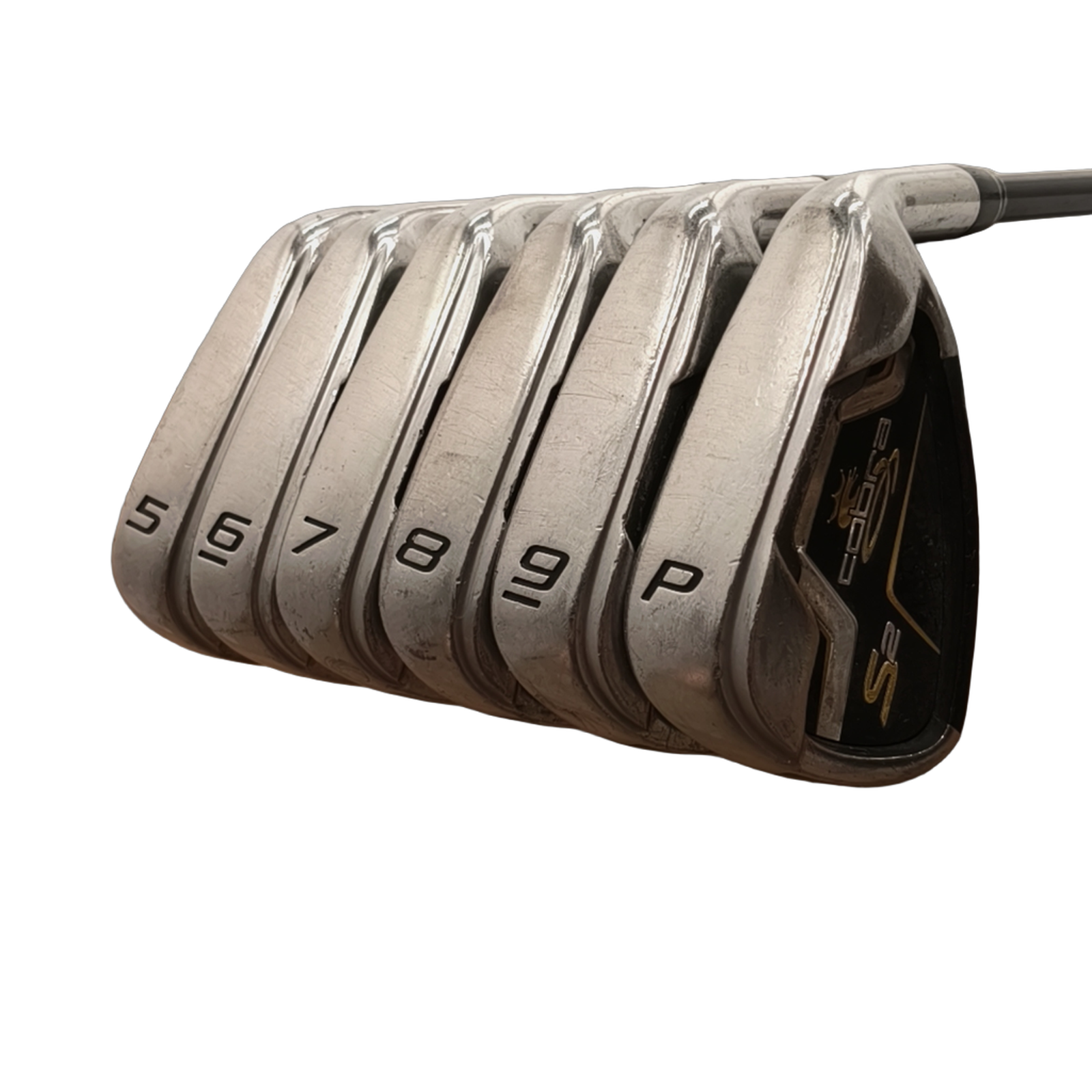 Cobra S2 Jernsæt / 5-PW / Flex Regular / Grafit [model:birefnet-general] [bg:handrolled]