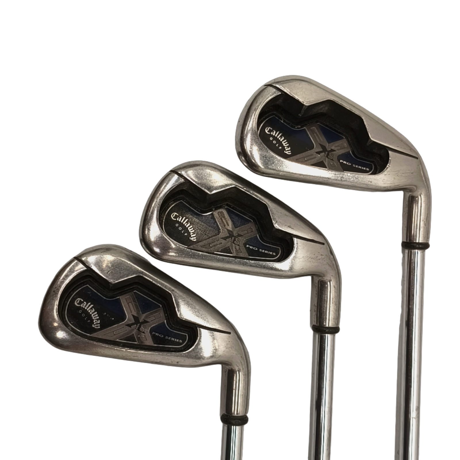 Callaway X18 Pro Jernsæt / 4-PW / Flex Stiff / Stål [model:birefnet-general] [bg:handrolled]