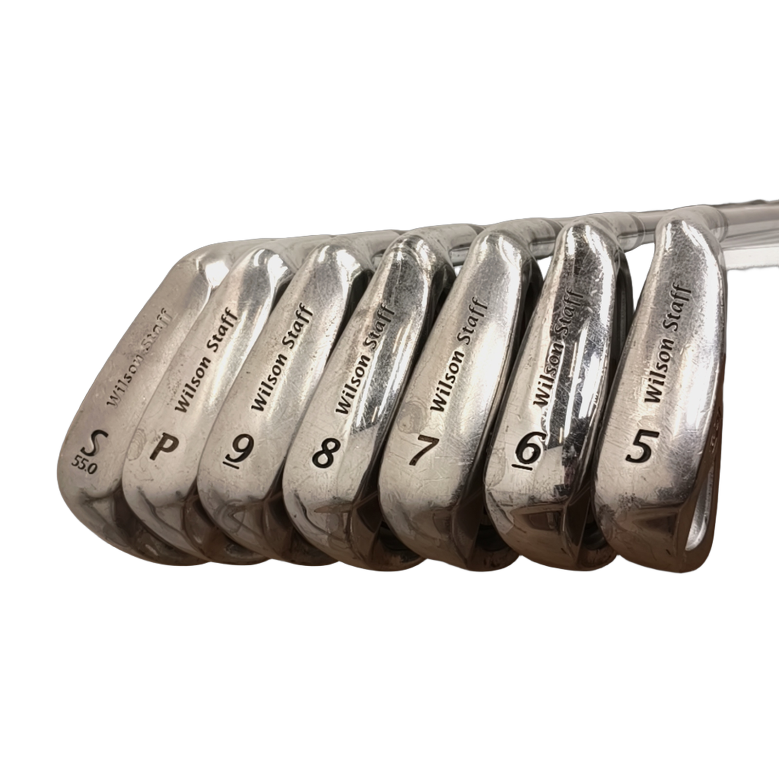 Wilson Staff DI9 Jernsæt / 5-PW+SW / Flex Regular / Grafit [model:birefnet-general] [bg:handrolled]