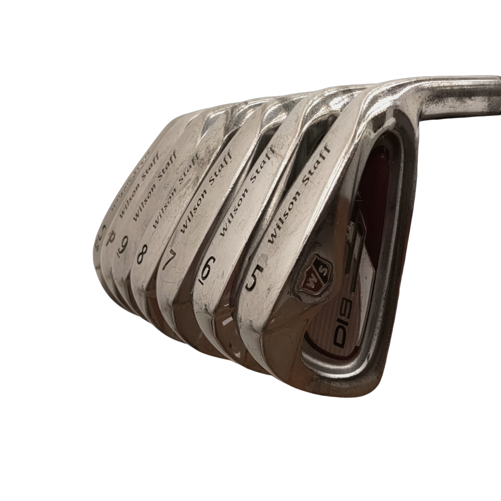 Wilson Staff DI9 Jernsæt / 5-PW+SW / Flex Regular / Grafit [model:birefnet-general] [bg:handrolled]
