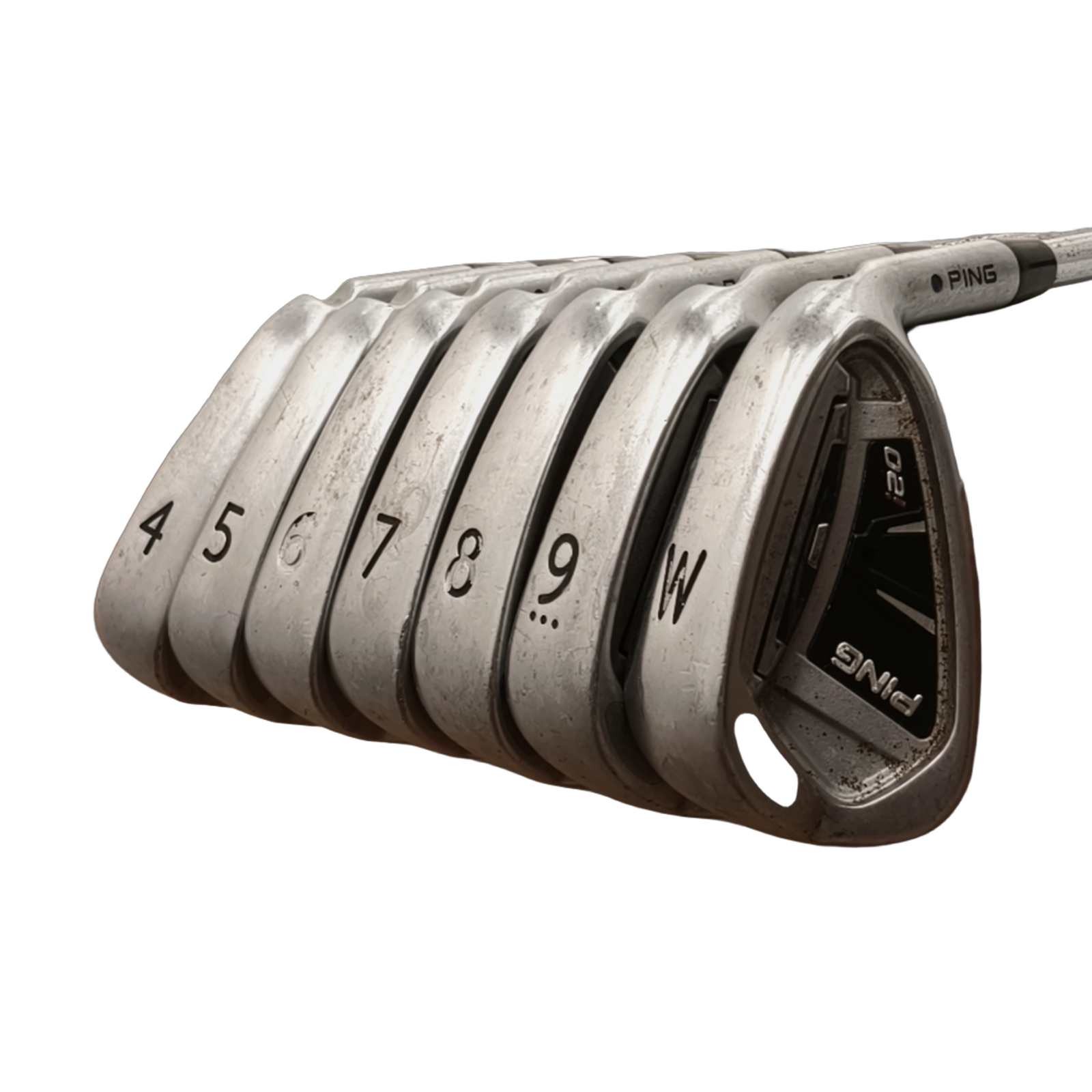 PING I20 Jernsæt / 4-PW / Flex Regular / Stål [model:birefnet-general] [bg:handrolled]