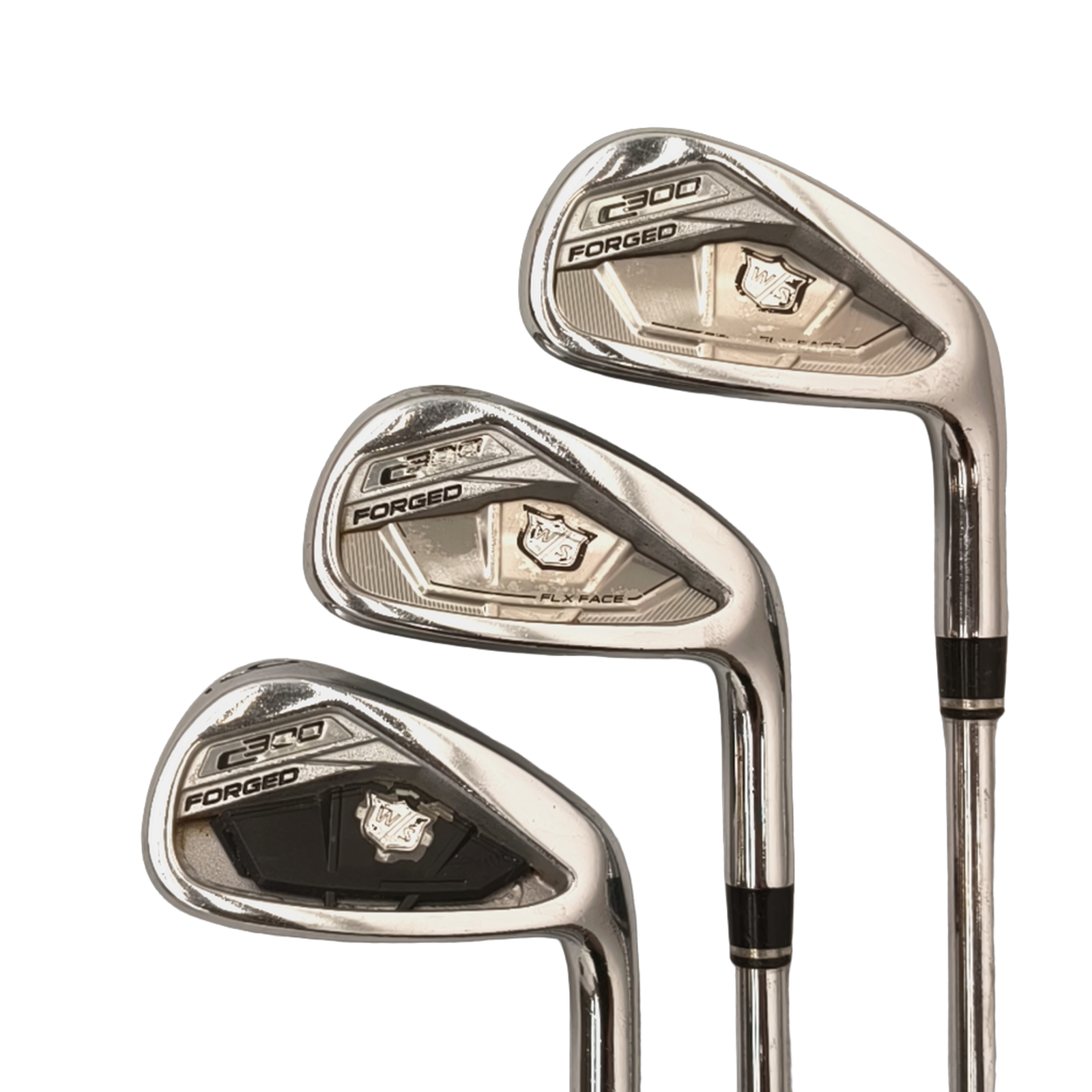 Wilson Staff C300 Forged Jernsæt / 4-9i / Flex Stiff / Stål [model:birefnet-general] [bg:handrolled]