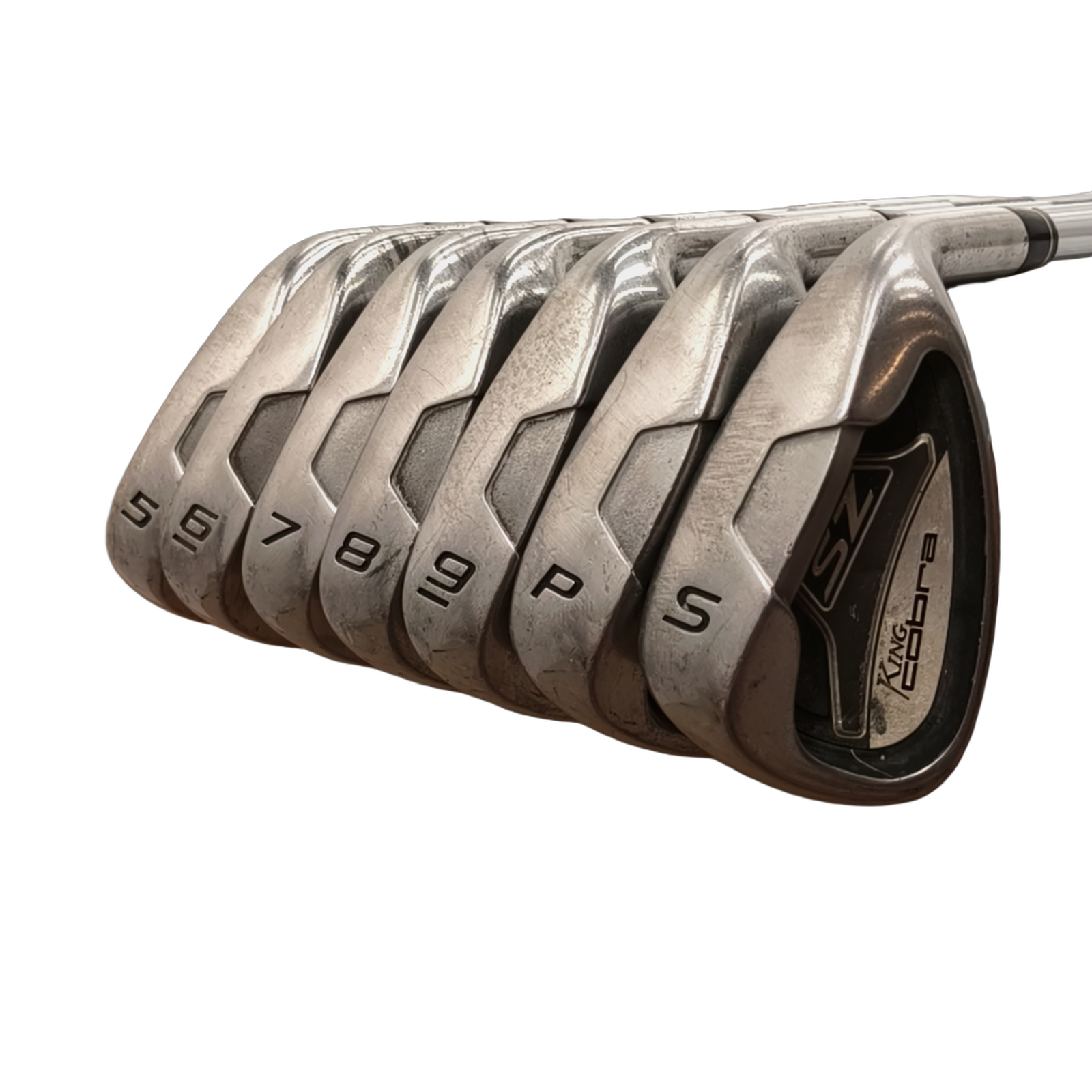 Cobra SZ Jernsæt / 5-PW+SW / Flex Regular / Stål [model:birefnet-general] [bg:handrolled]