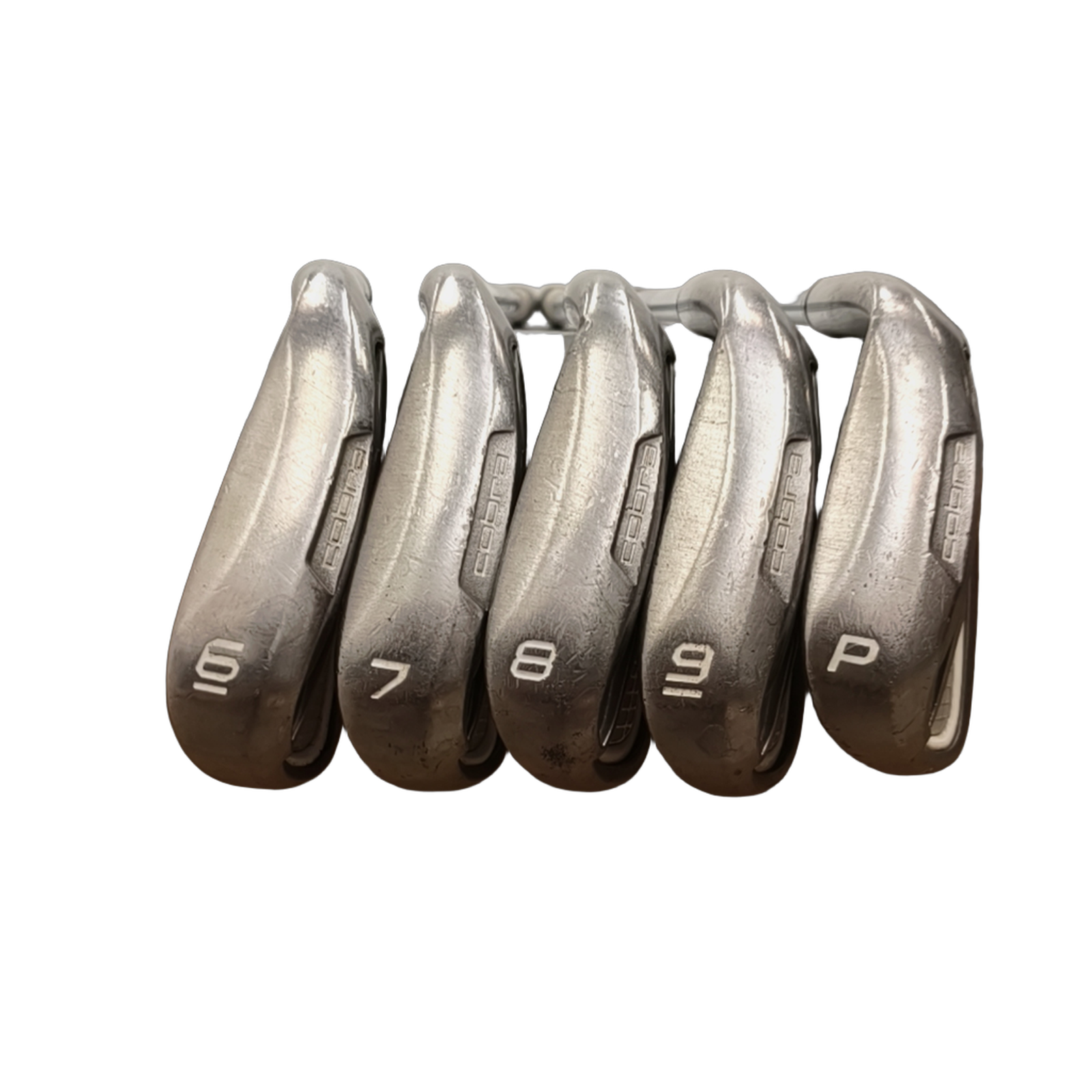 Cobra AMP Cell Jernsæt / 6-PW / Flex Stiff / Stål [model:birefnet-general] [bg:handrolled]