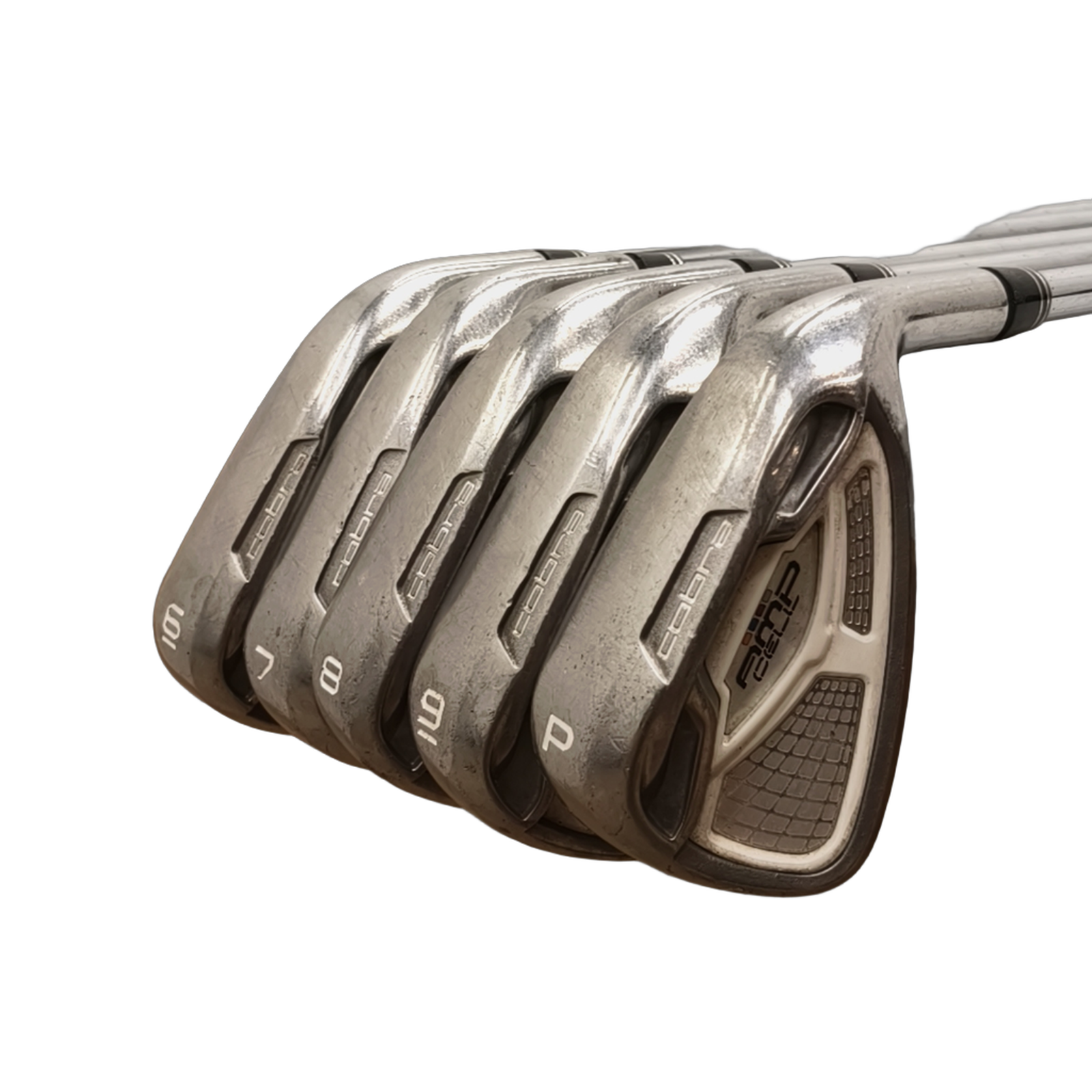 Cobra AMP Cell Jernsæt / 6-PW / Flex Stiff / Stål [model:birefnet-general] [bg:handrolled]