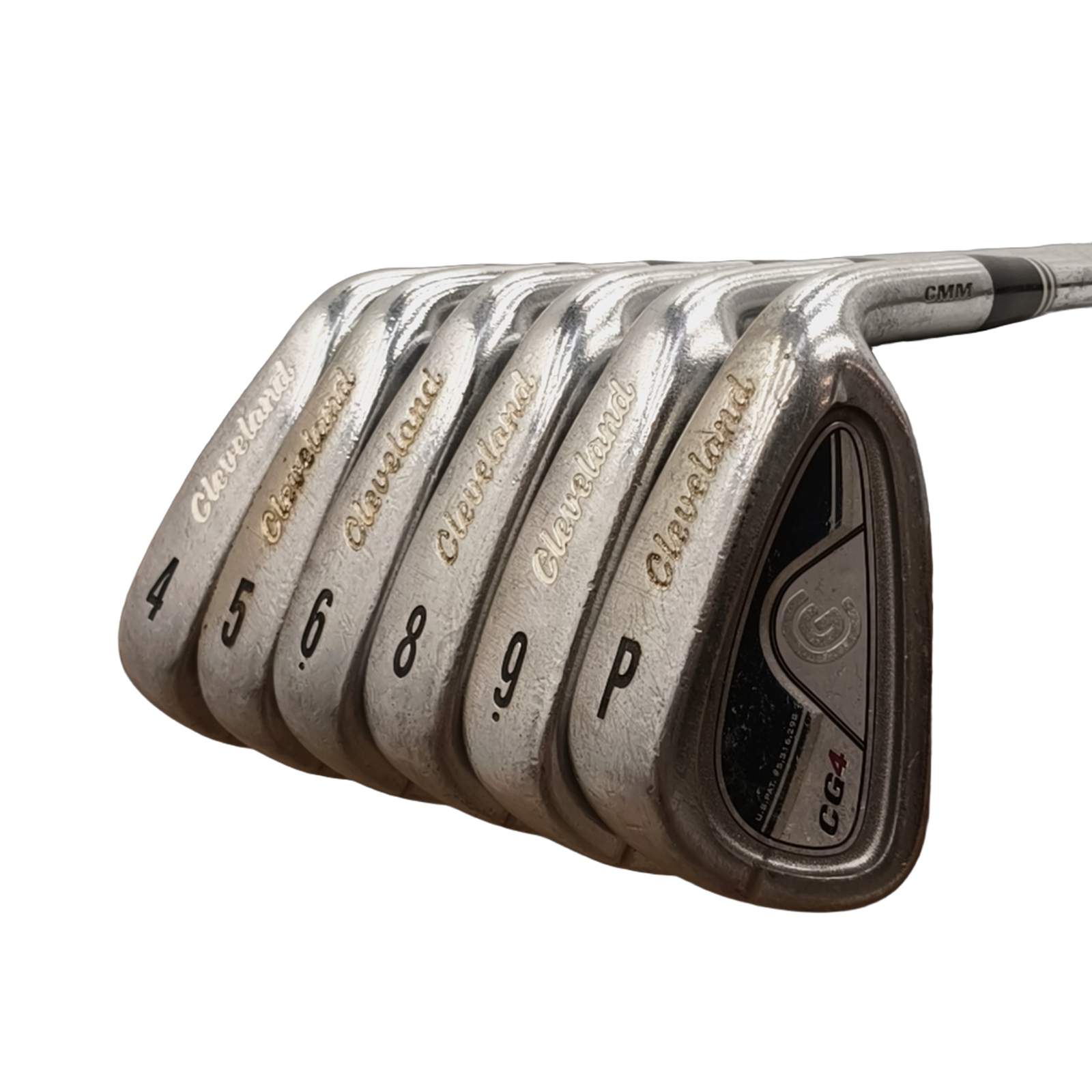 Cleveland CG4 Jernsæt / 4-6i+8-9i+PW / Flex Stiff / Stål [model:birefnet-general] [bg:handrolled]