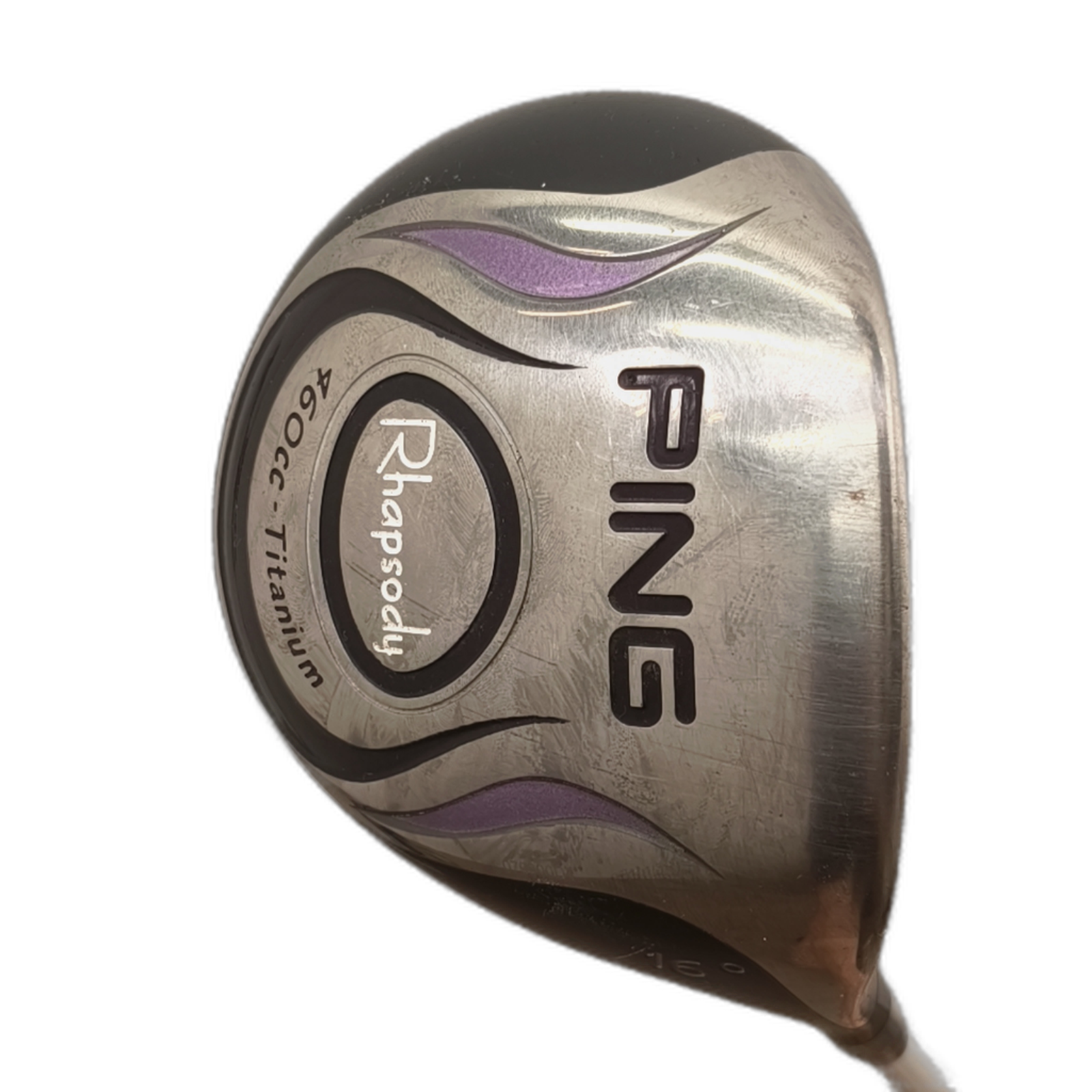 PING Rhapsody Driver / Flex Ladies / Loft 16 [model:silueta] [bg:handrolled]