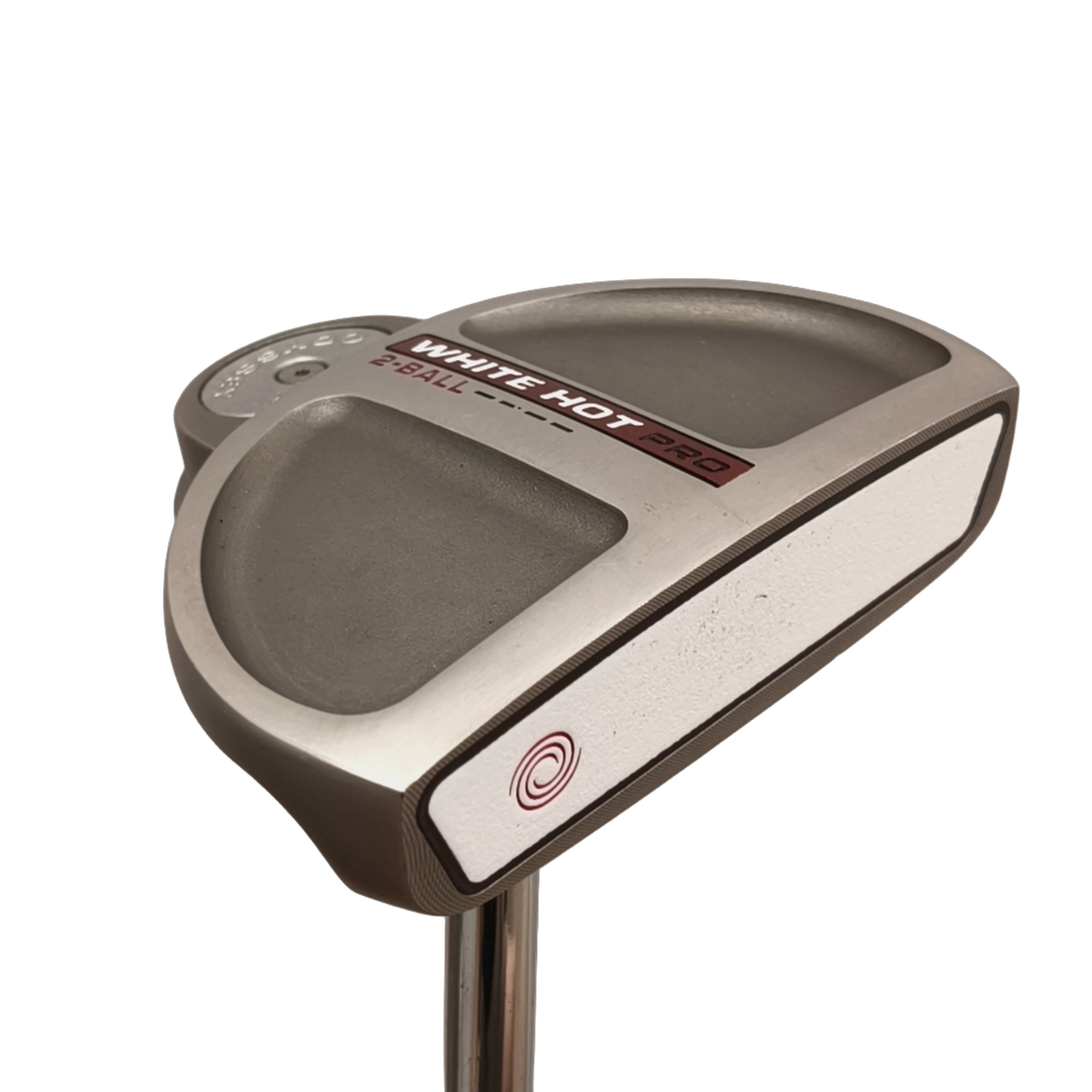 Odyssey White Hot Pro 2-Ball Putter / 35" [model:birefnet-general] [bg:handrolled]