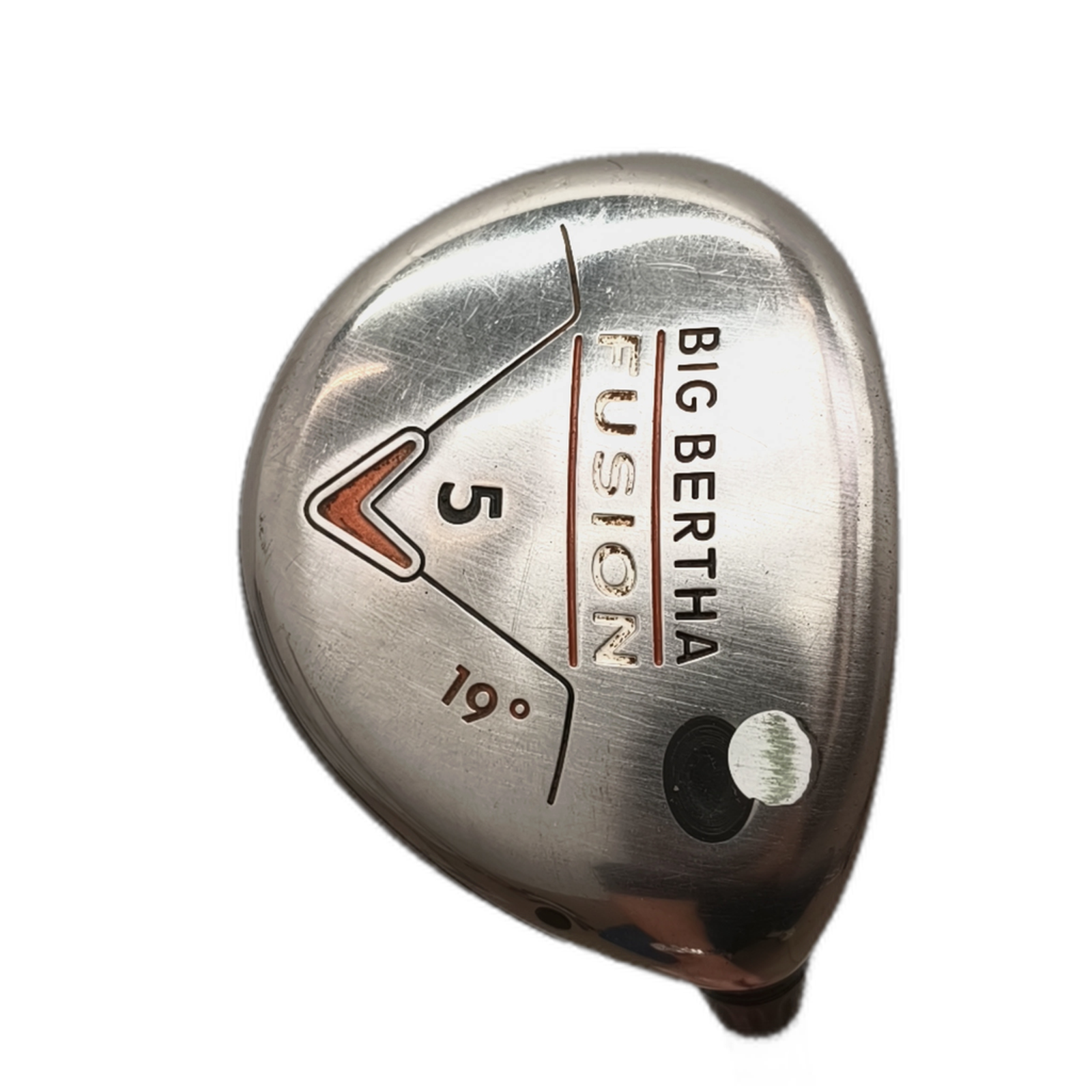 Callaway Big Bertha Fusion Fairway Wood / Flex Regular / #5/19 [model:silueta] [bg:handrolled]