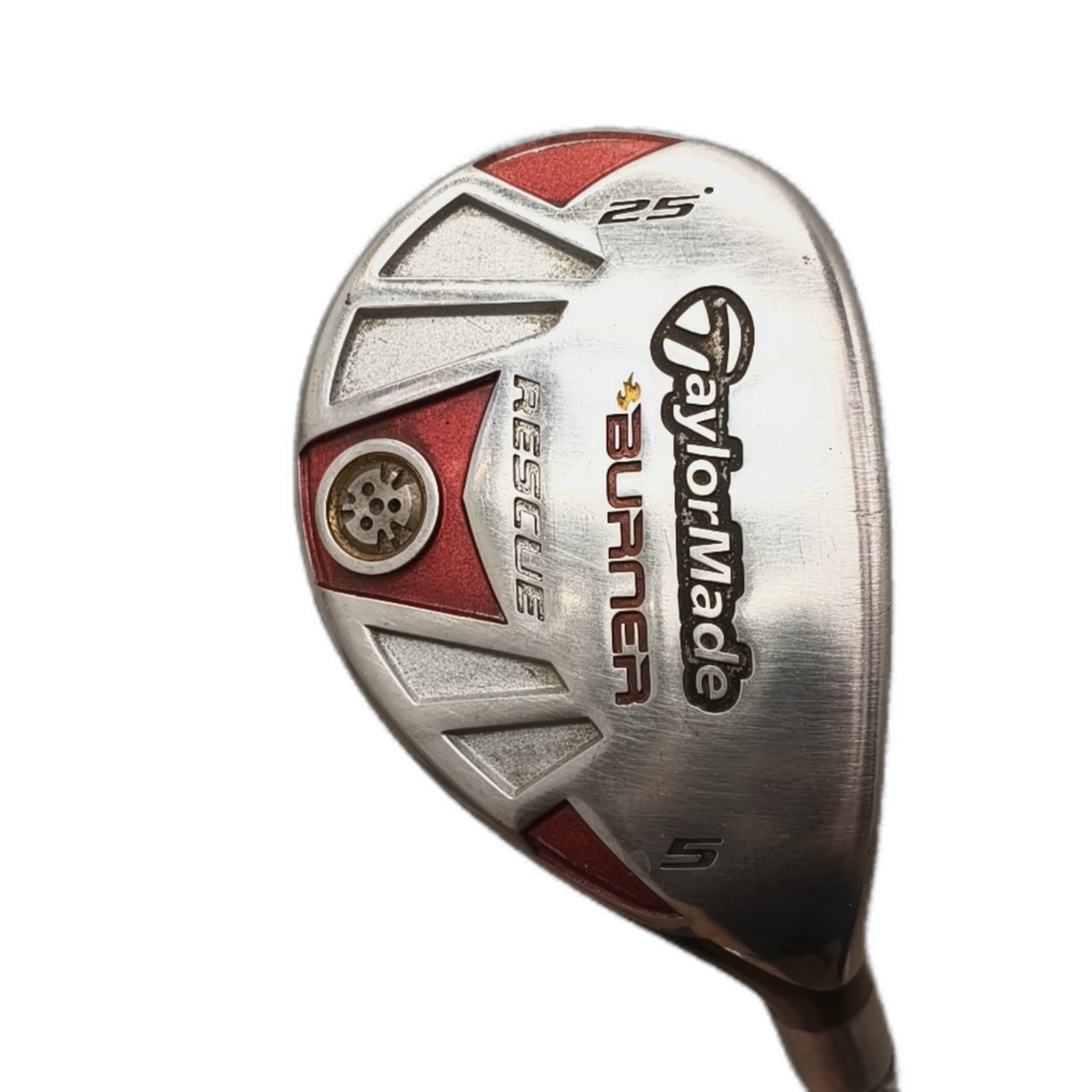 TaylorMade Burner Hybrid / Flex Regular / #5/25 [model:silueta] [bg:handrolled]