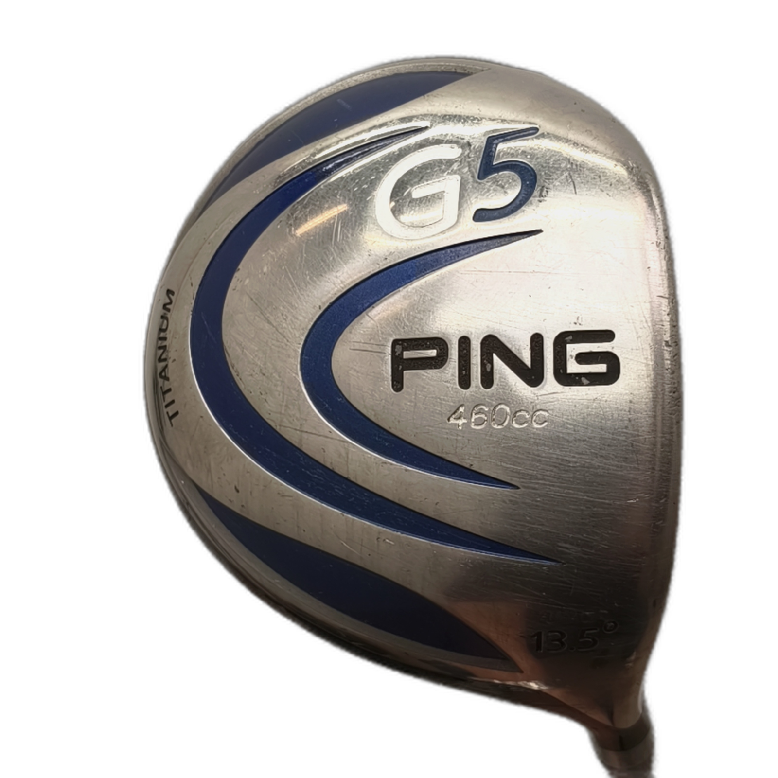PING G5 Driver / Flex Regular / Loft 13.5 [model:silueta] [bg:handrolled]