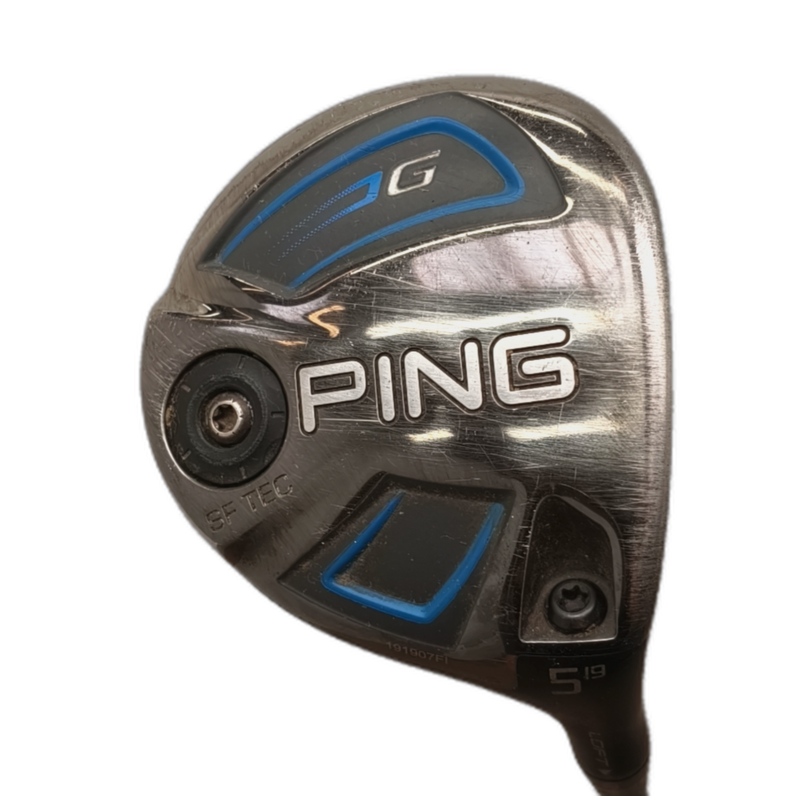 PING G SF TEC Fairway Wood / Flex A-flex / #5/19 [model:silueta] [bg:handrolled]