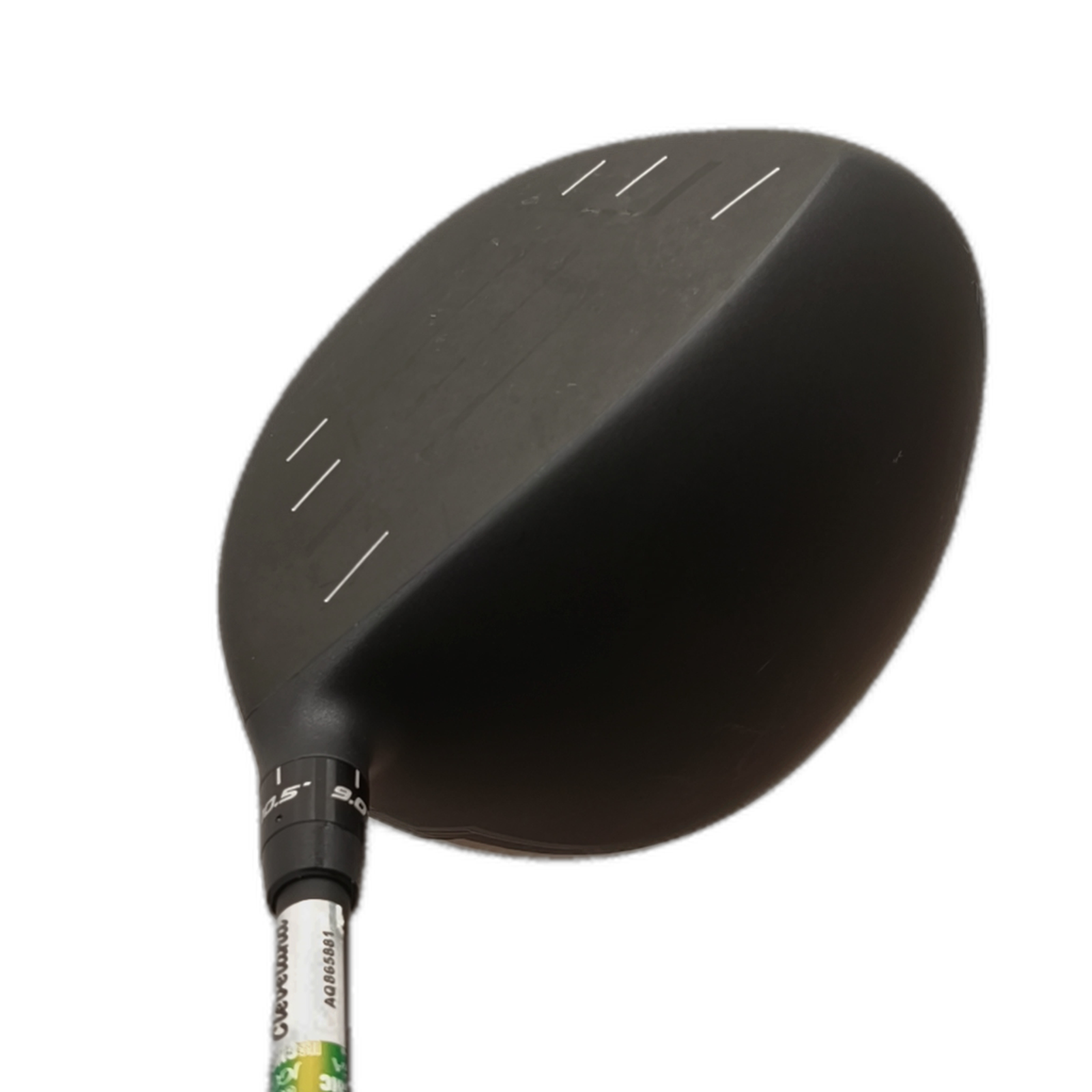 Cleveland Schwarz Custom Driver / Flex A-flex / Loft 12 [model:silueta] [bg:handrolled]