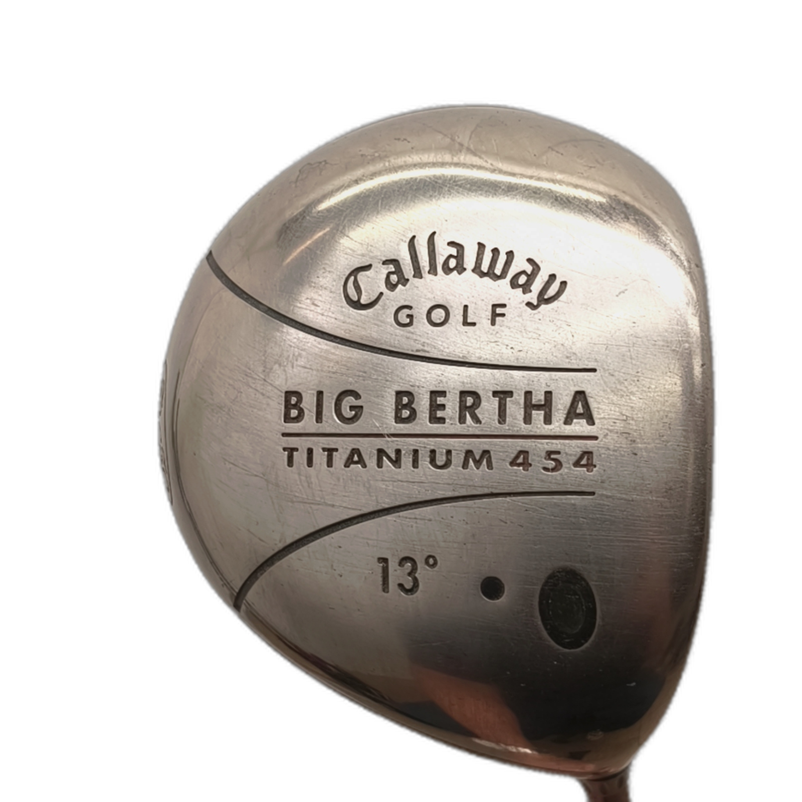 Callaway Big Bertha Ti 454 Driver / Flex A-flex / Loft 13 [model:silueta] [bg:handrolled]