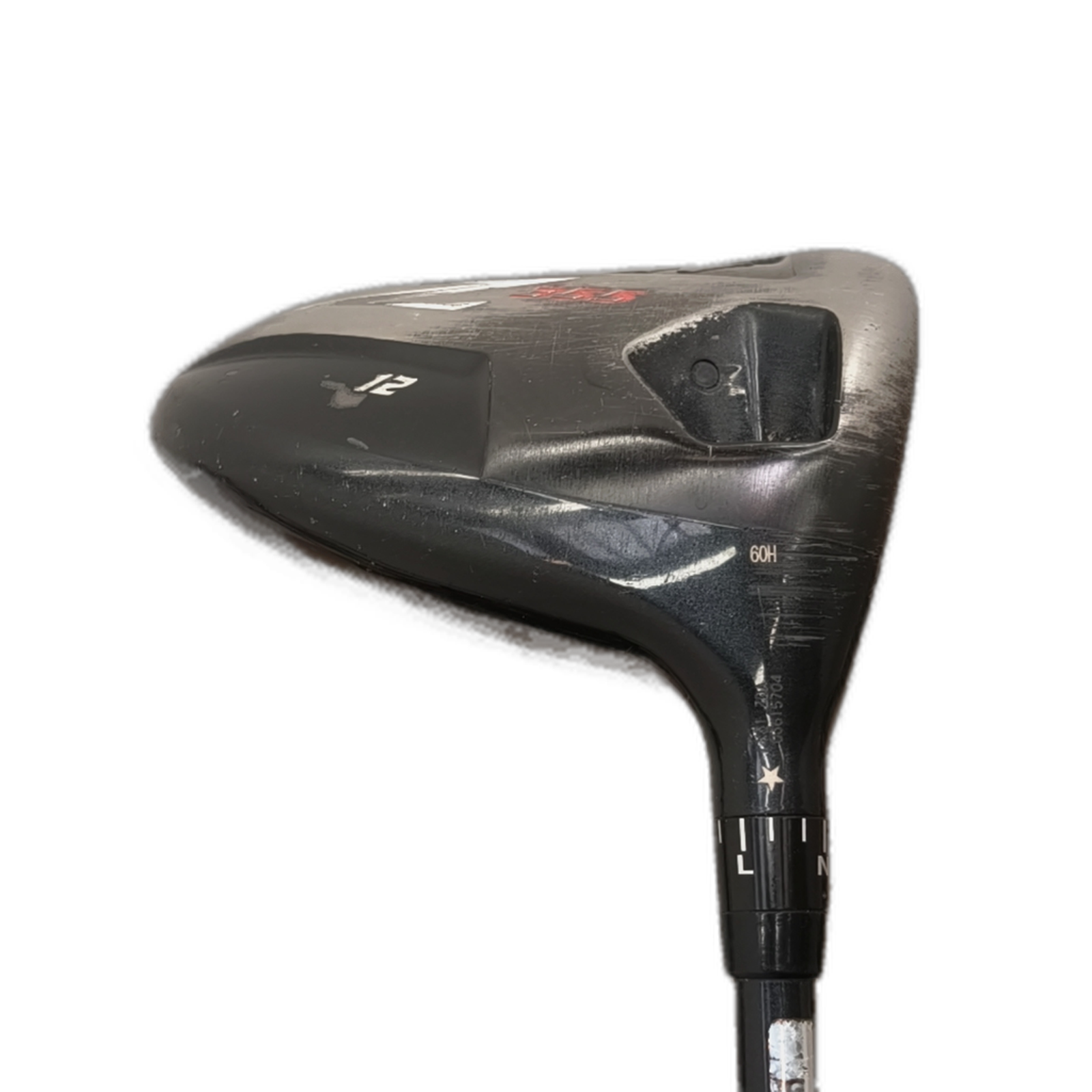 Srixon Z355 Driver / Flex A-flex / Loft 12 [model:silueta] [bg:handrolled]