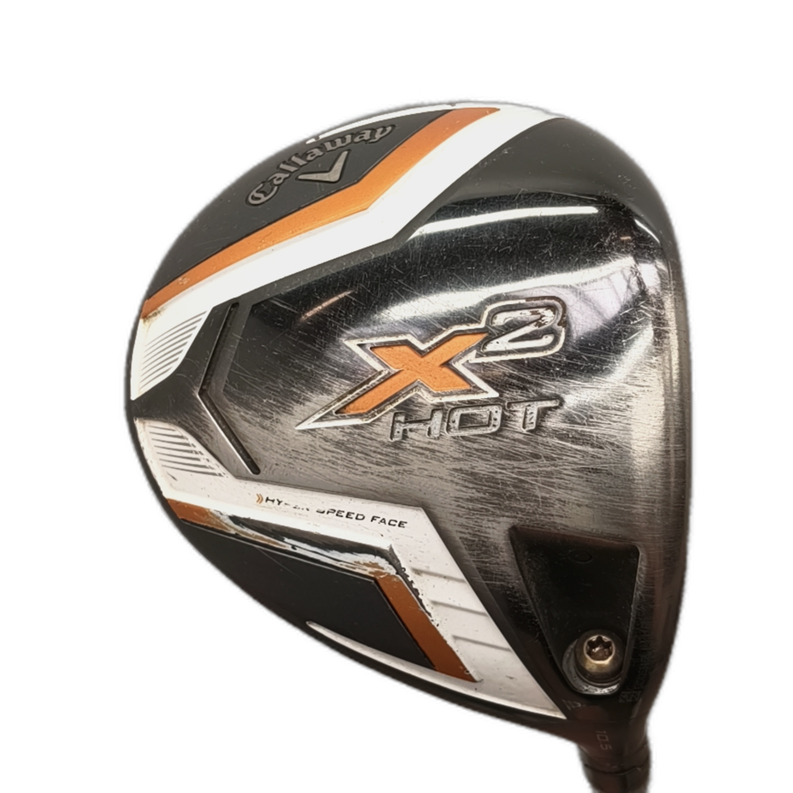 Callaway X2 Hot Driver / Flex Regular / Loft 10.5 [model:silueta] [bg:handrolled]