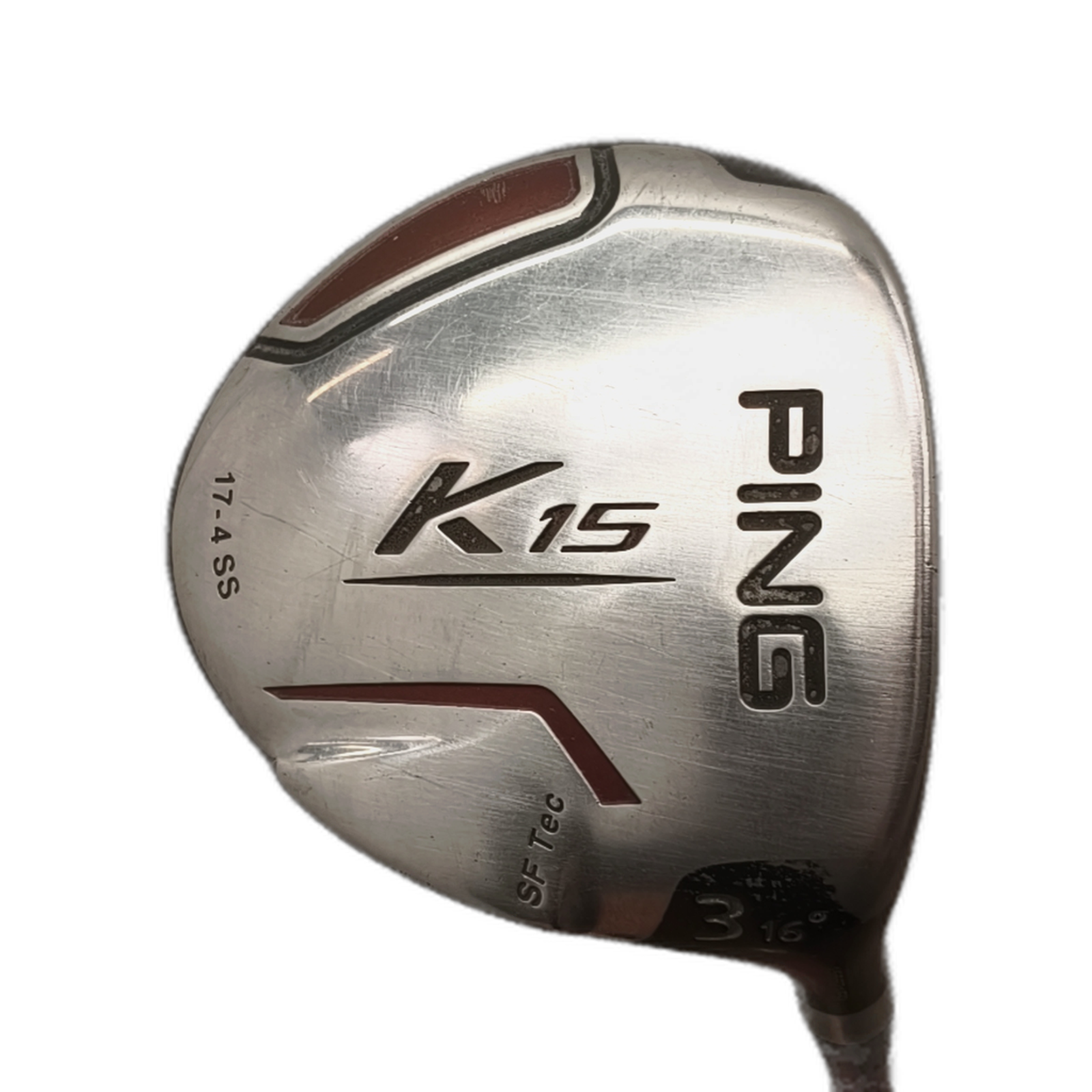 PING K15 Fairway Wood / Flex Regular / #3/16 [model:silueta] [bg:handrolled]
