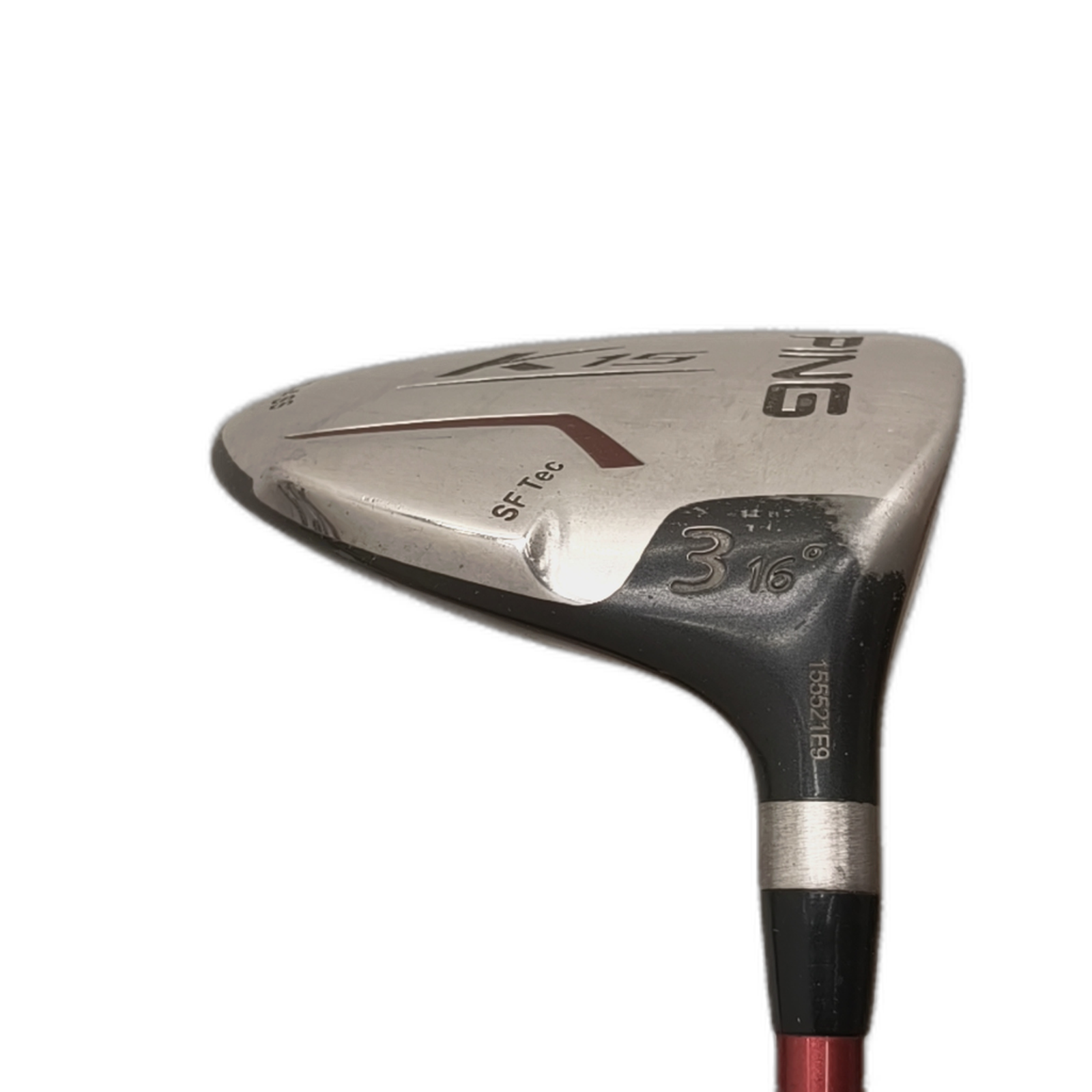 PING K15 Fairway Wood / Flex Regular / #3/16 [model:silueta] [bg:handrolled]