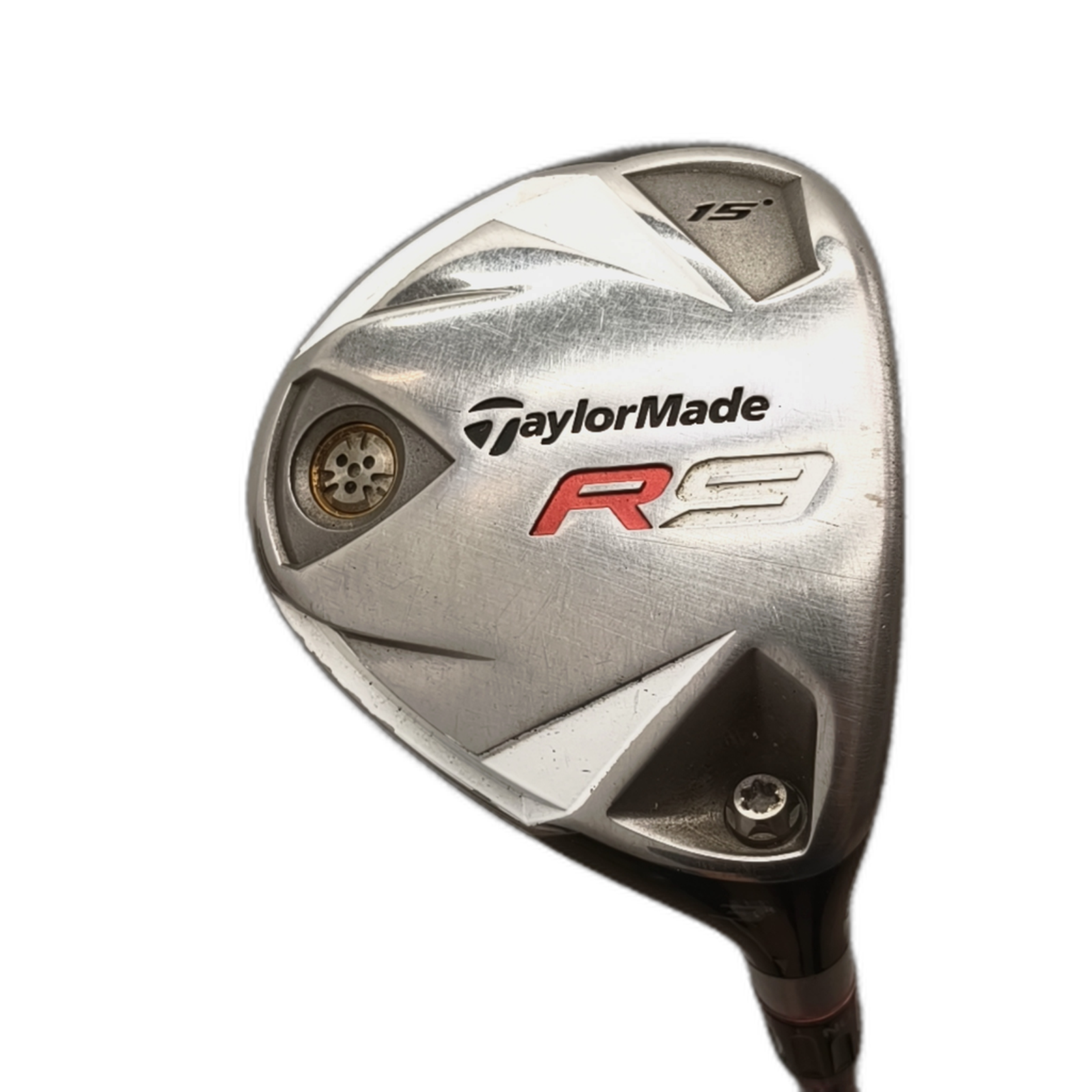TaylorMade R9 Fairway Wood / Flex X-Stiff / #3/15 [model:silueta] [bg:handrolled]