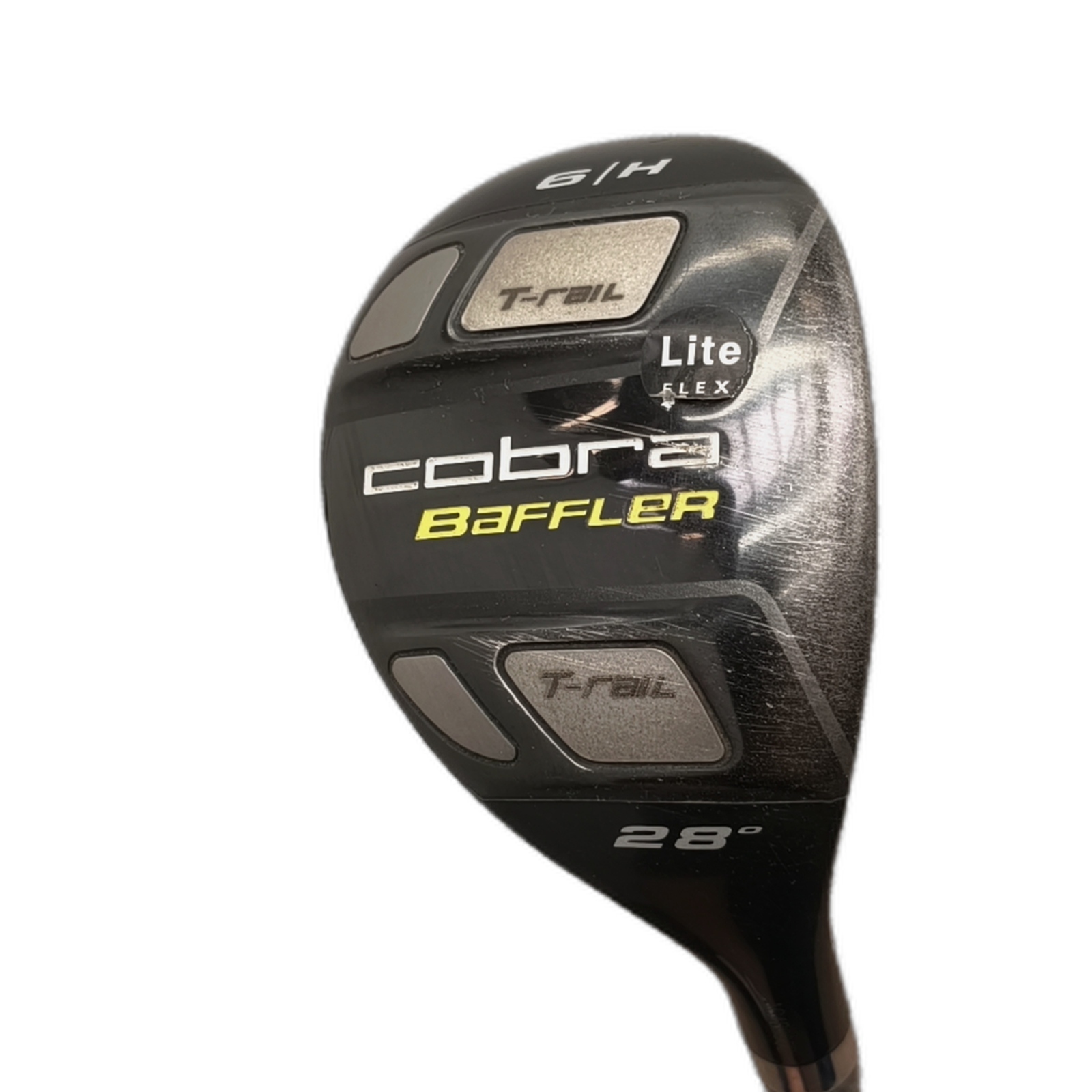 Cobra Baffler T-Rail Hybrid / Flex A-flex / #6/28 [model:silueta] [bg:handrolled]