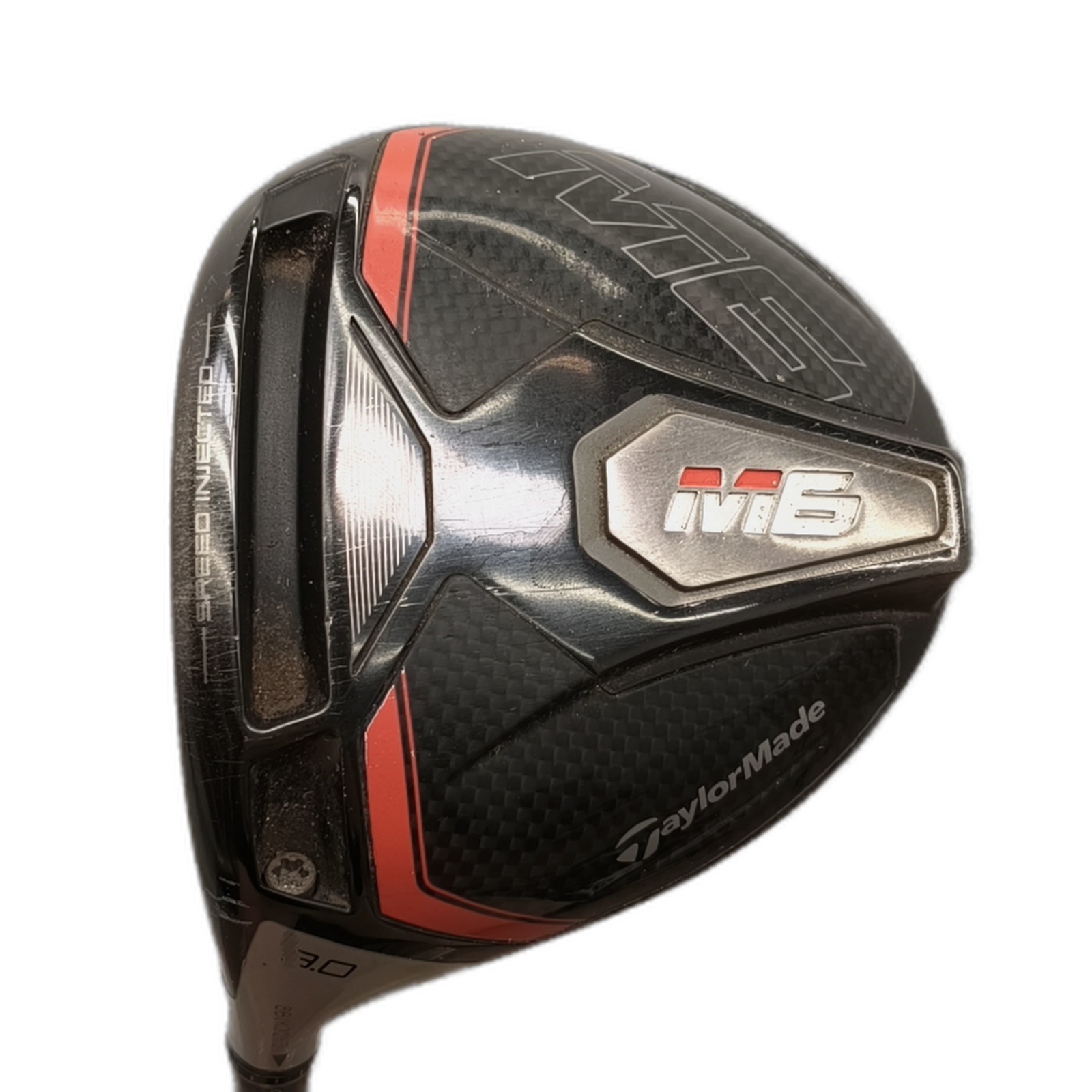 Venstre TaylorMade M6 Driver / Flex Stiff / Loft 8 [model:silueta] [bg:handrolled]