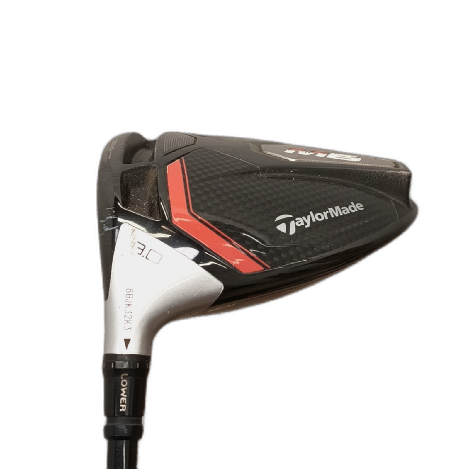 Venstre TaylorMade M6 Driver / Flex Stiff / Loft 8 [model:silueta] [bg:handrolled]