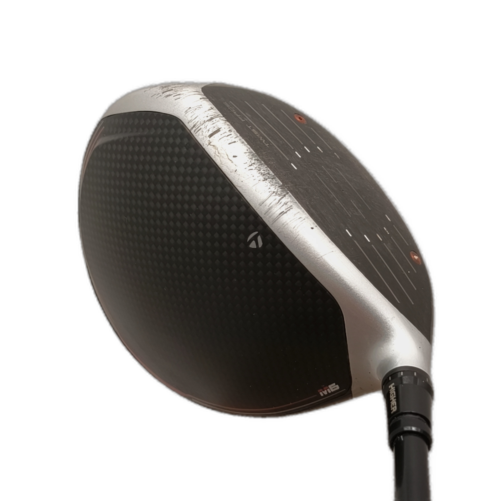 Venstre TaylorMade M6 Driver / Flex Stiff / Loft 8 [model:silueta] [bg:handrolled]