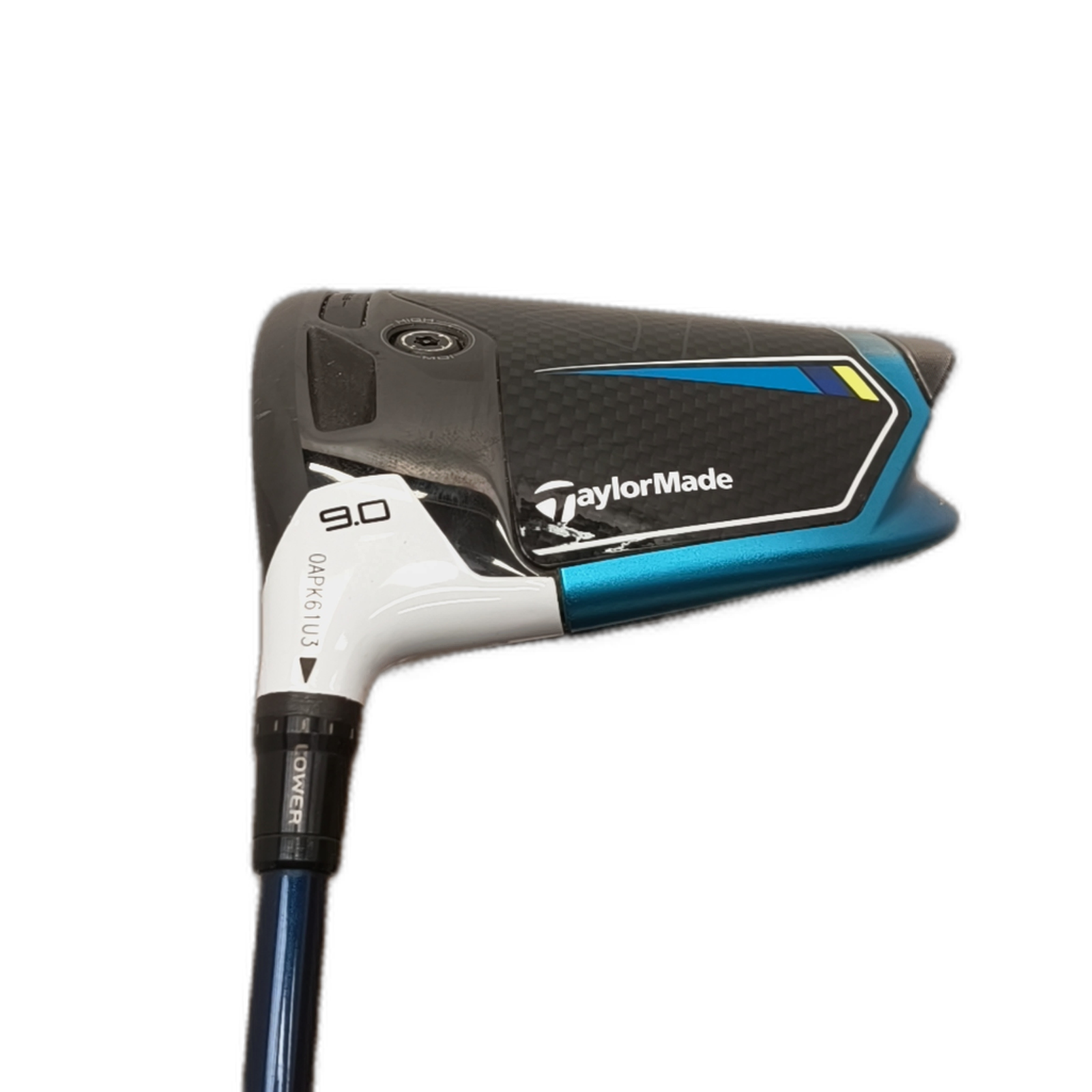 Venstre TaylorMade SIM2 Max Driver / Flex Regular / Loft 9 [model:silueta] [bg:handrolled]