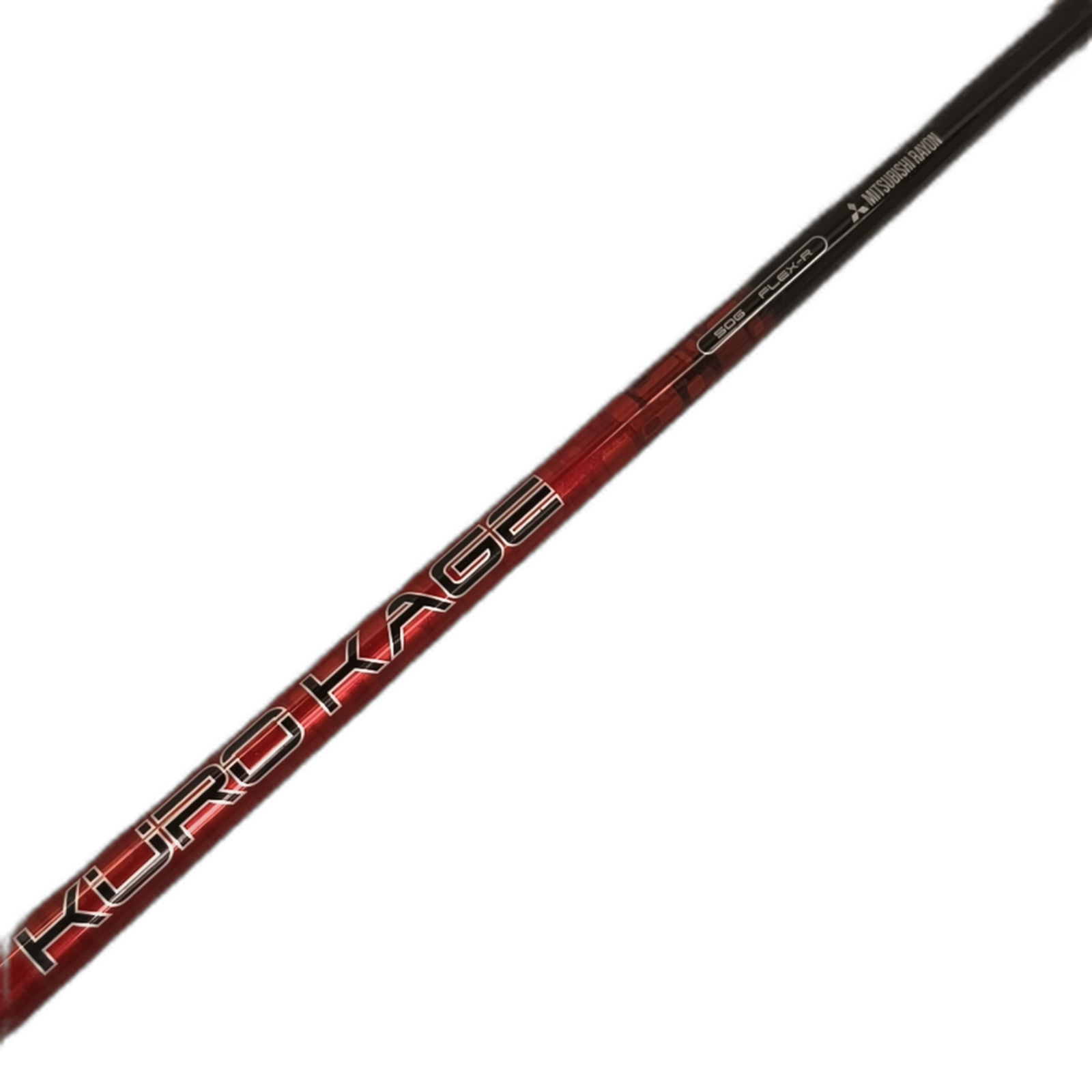 Mitsubishi Rayon Kurekage Red Driver Skaft / Flex Regular / Nike [model:silueta] [bg:handrolled]
