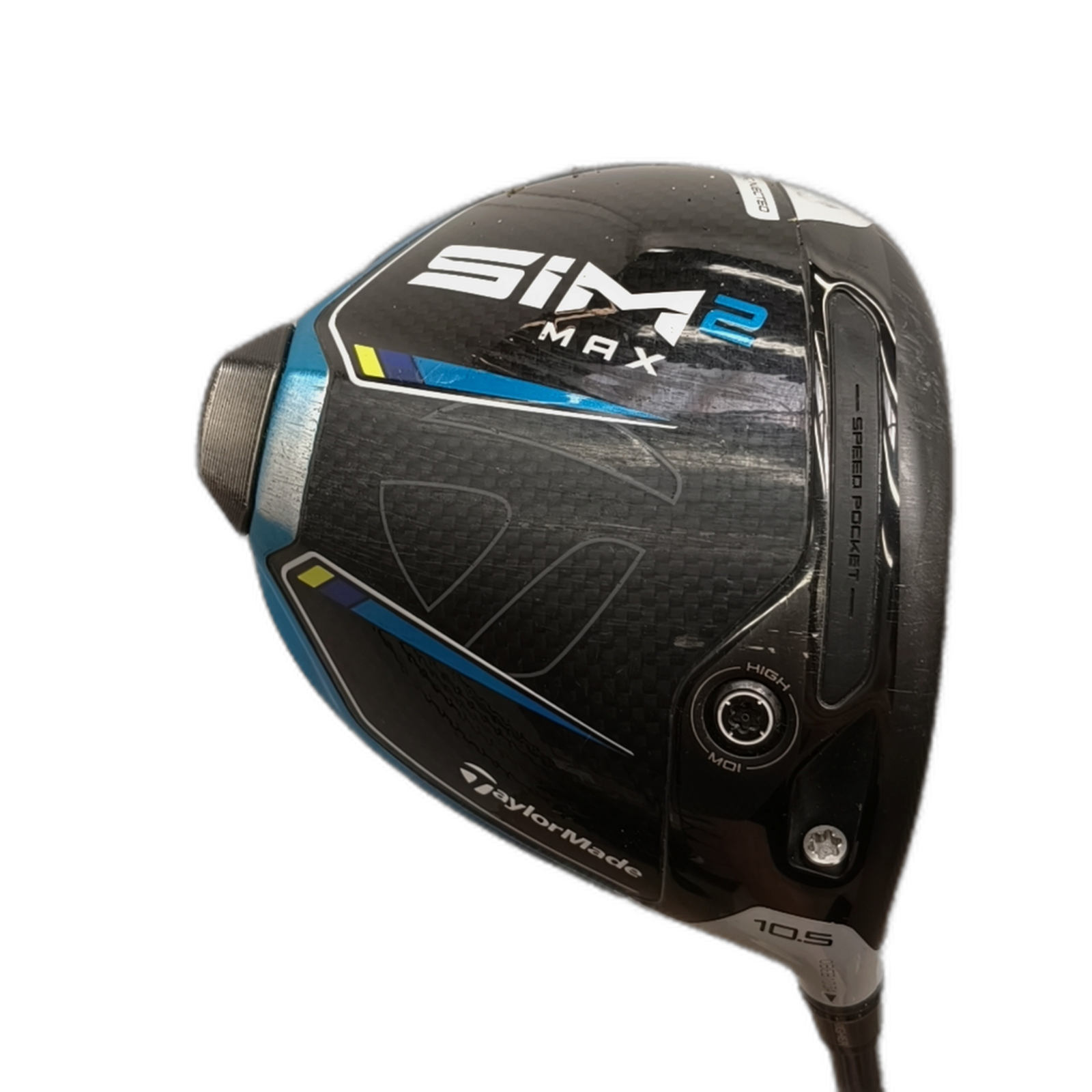 TaylorMade SIM2 Max Driver / Flex Regular / Loft 10.5 [model:silueta] [bg:handrolled]