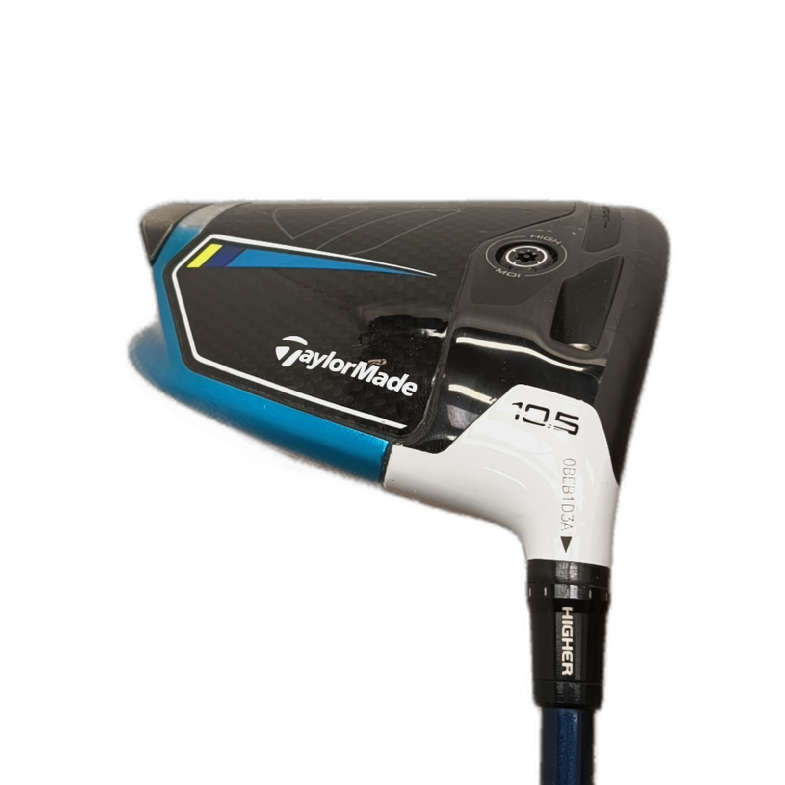 TaylorMade SIM2 Max Driver / Flex Regular / Loft 10.5 [model:silueta] [bg:handrolled]