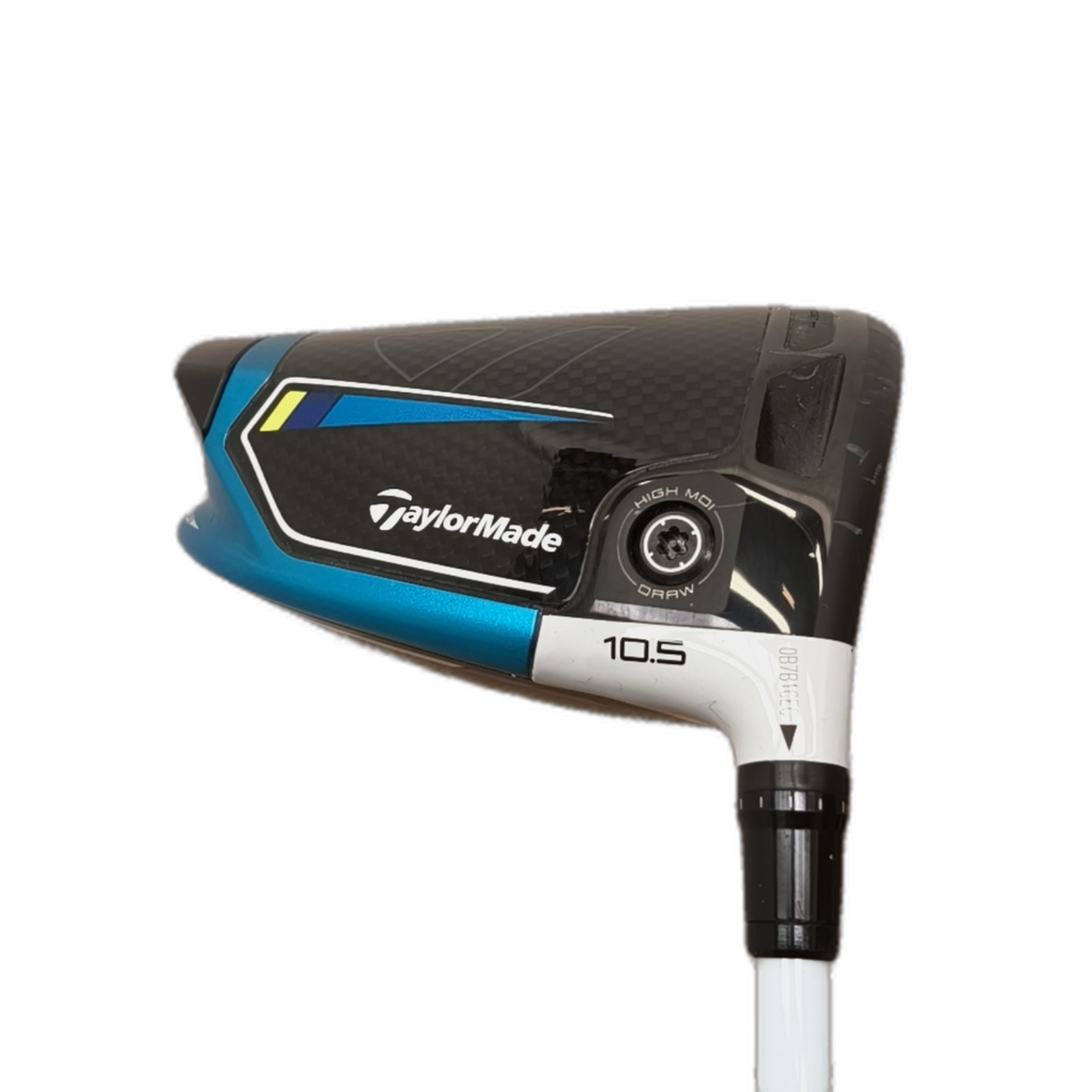 TaylorMade Sim 2 Max-D Driver / Flex A-flex / Loft 10.5 [model:silueta] [bg:handrolled]