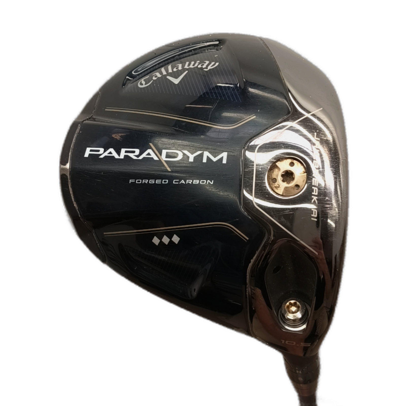 Callaway Paradym Triple Diamond Driver / Flex Stiff / Loft 10.5 [model:silueta] [bg:handrolled]