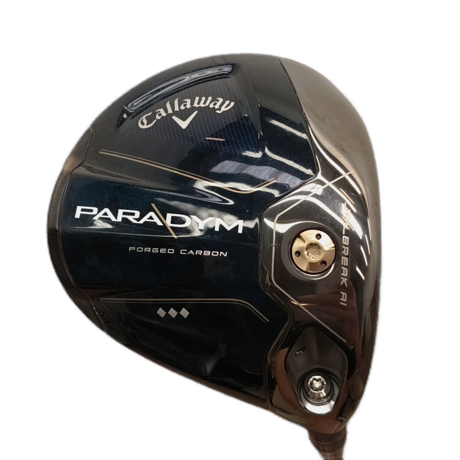 Callaway Paradym Triple Diamond Driver / Flex Stiff / Loft 9 [model:silueta] [bg:handrolled]