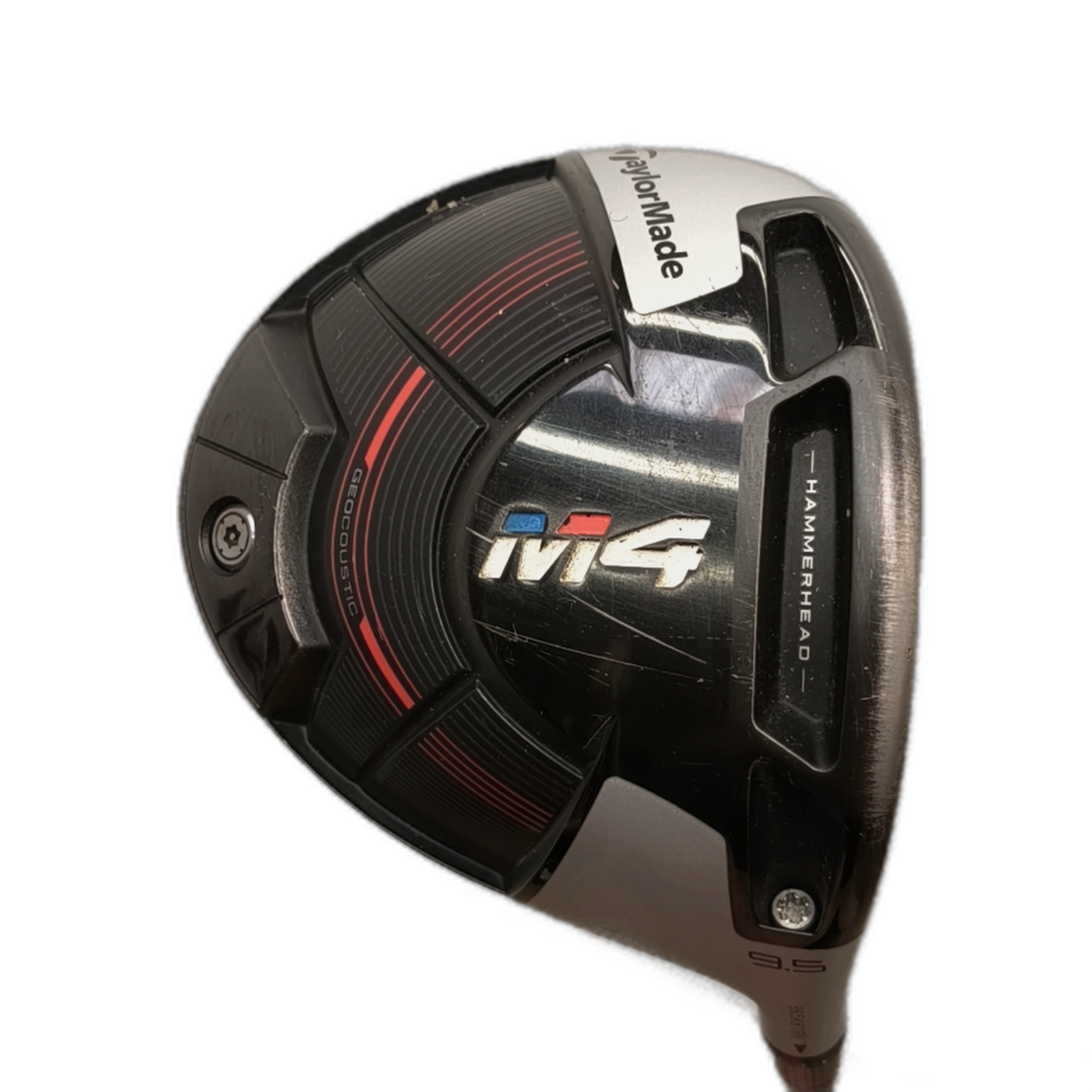 TaylorMade M4 2021 Driver / Flex Regular / Loft 9.5 [model:silueta] [bg:handrolled]