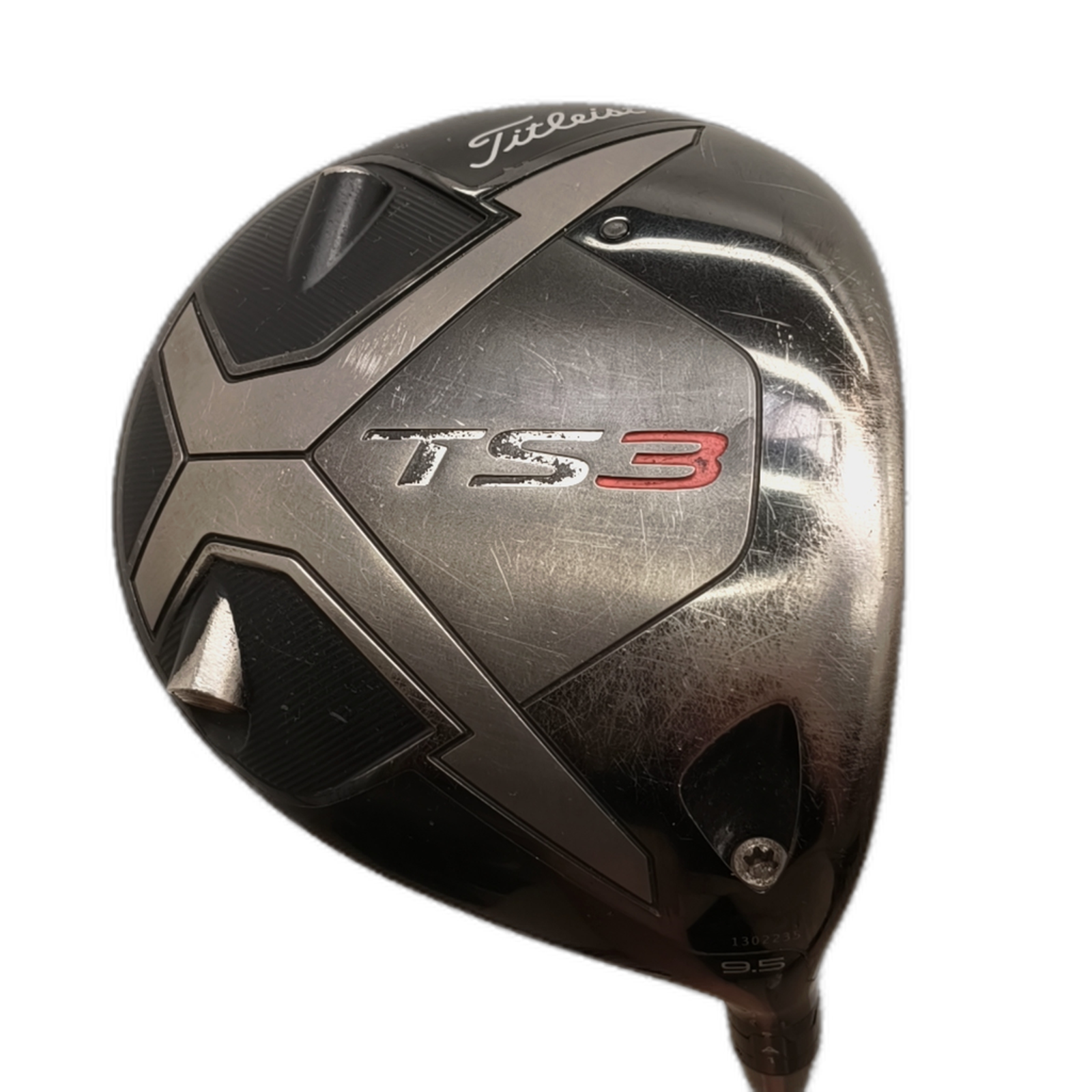 Titleist TS3 Driver / Flex Regular / Loft 9.5 [model:silueta] [bg:handrolled]