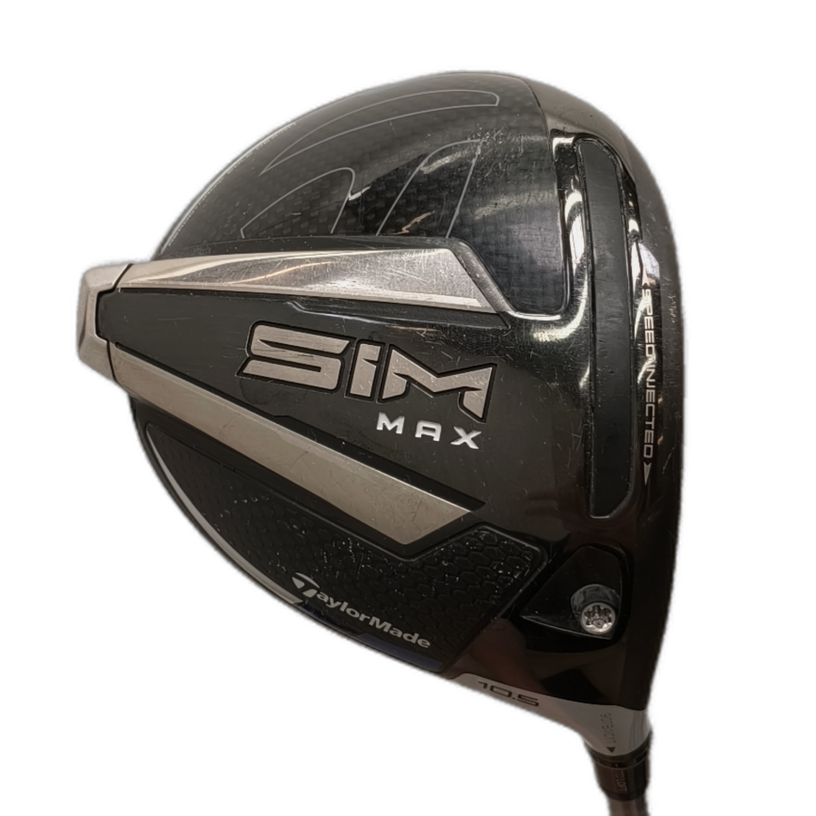 TaylorMade SIM Max Driver / Flex X-Stiff / Loft 10.5 [model:silueta] [bg:handrolled]