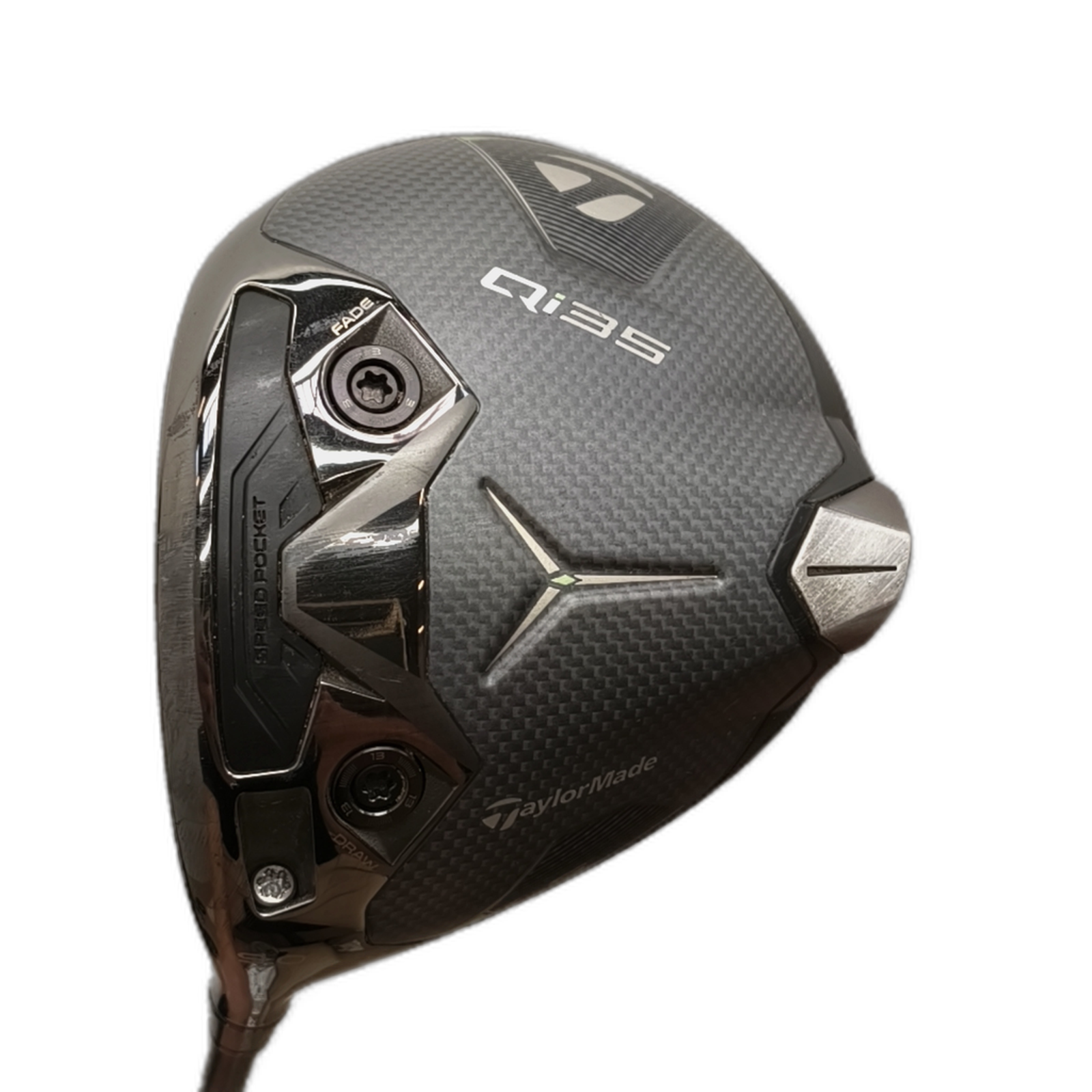 Venstre TaylorMade QI35 LS Driver / Flex Stiff / Loft 9 [model:silueta] [bg:handrolled]