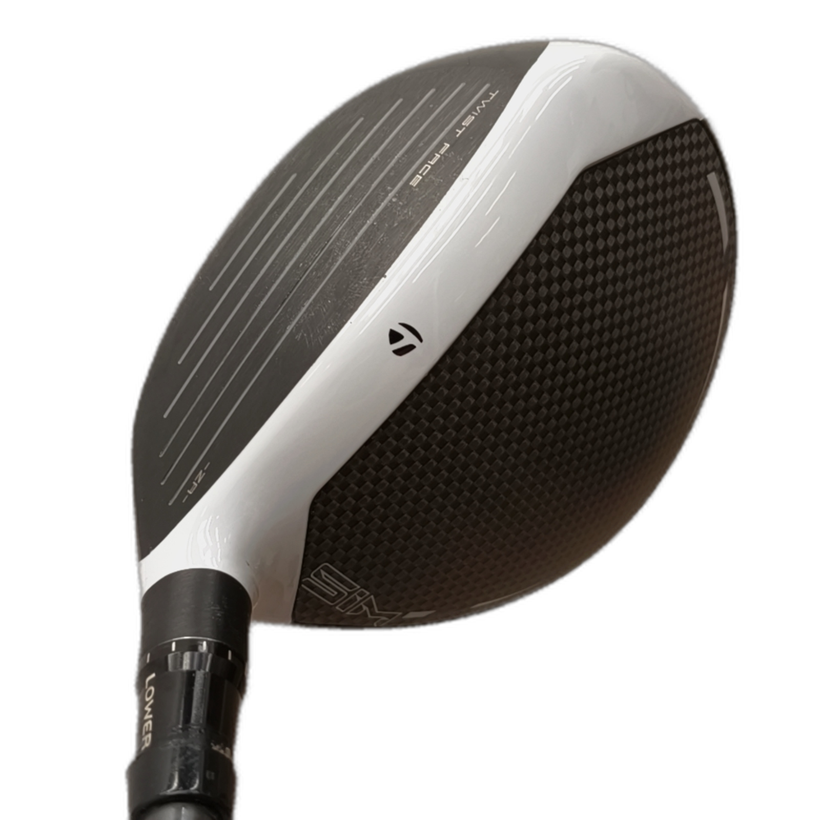 TaylorMade SIM Titanium Fairway Wood / Flex Regular / #3/15 [model:silueta] [bg:handrolled]