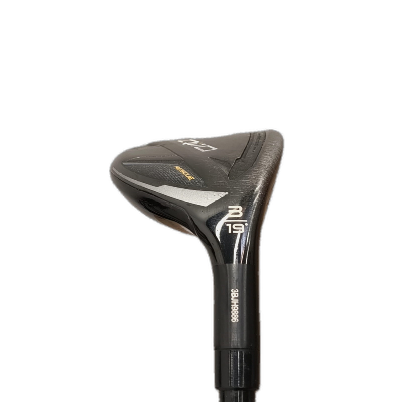 TaylorMade Qi10 Hybrid / Flex Stiff / #3/19 [model:silueta] [bg:handrolled]