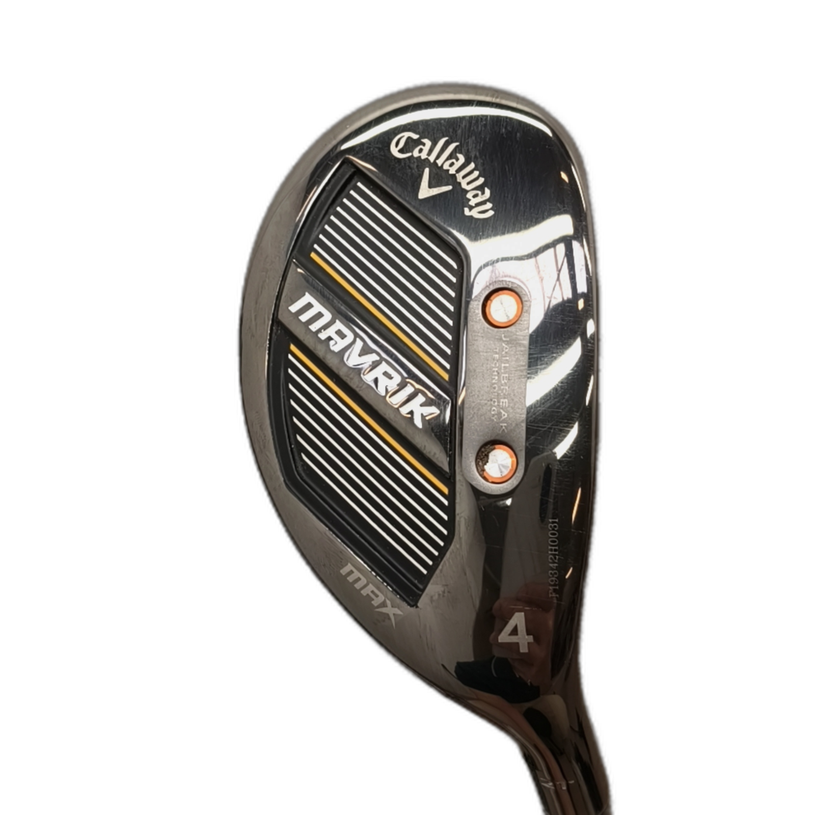 Callaway Mavrik Max Hybrid / Flex A-flex / #4/21 [model:silhouette] [bg:handrolled]