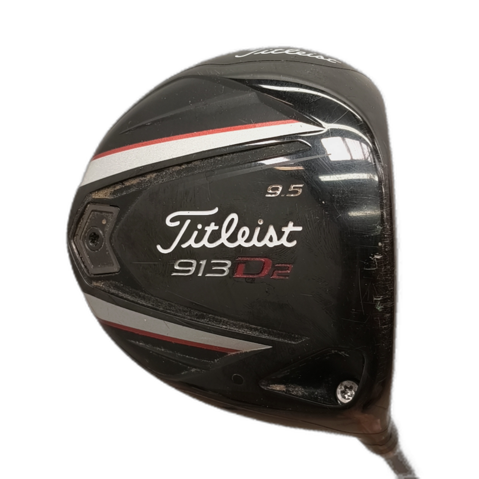Titleist 913D2 Driver / Flex Stiff / Loft 9.5 [model:silueta] [bg:handrolled]