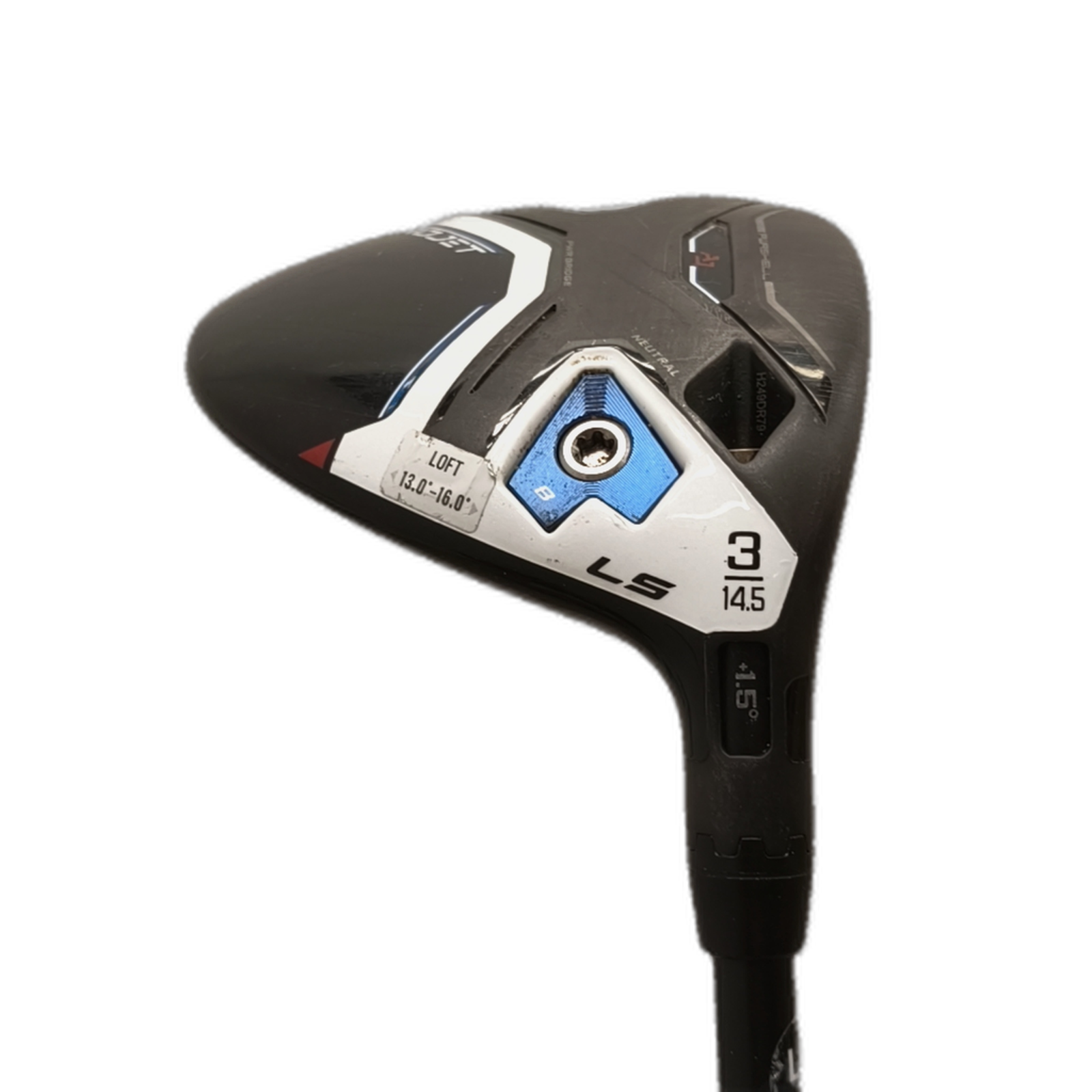 Cobra AeroJet LS Fairway Wood / Flex A-flex / #3/14.5 [model:silueta] [bg:handrolled]