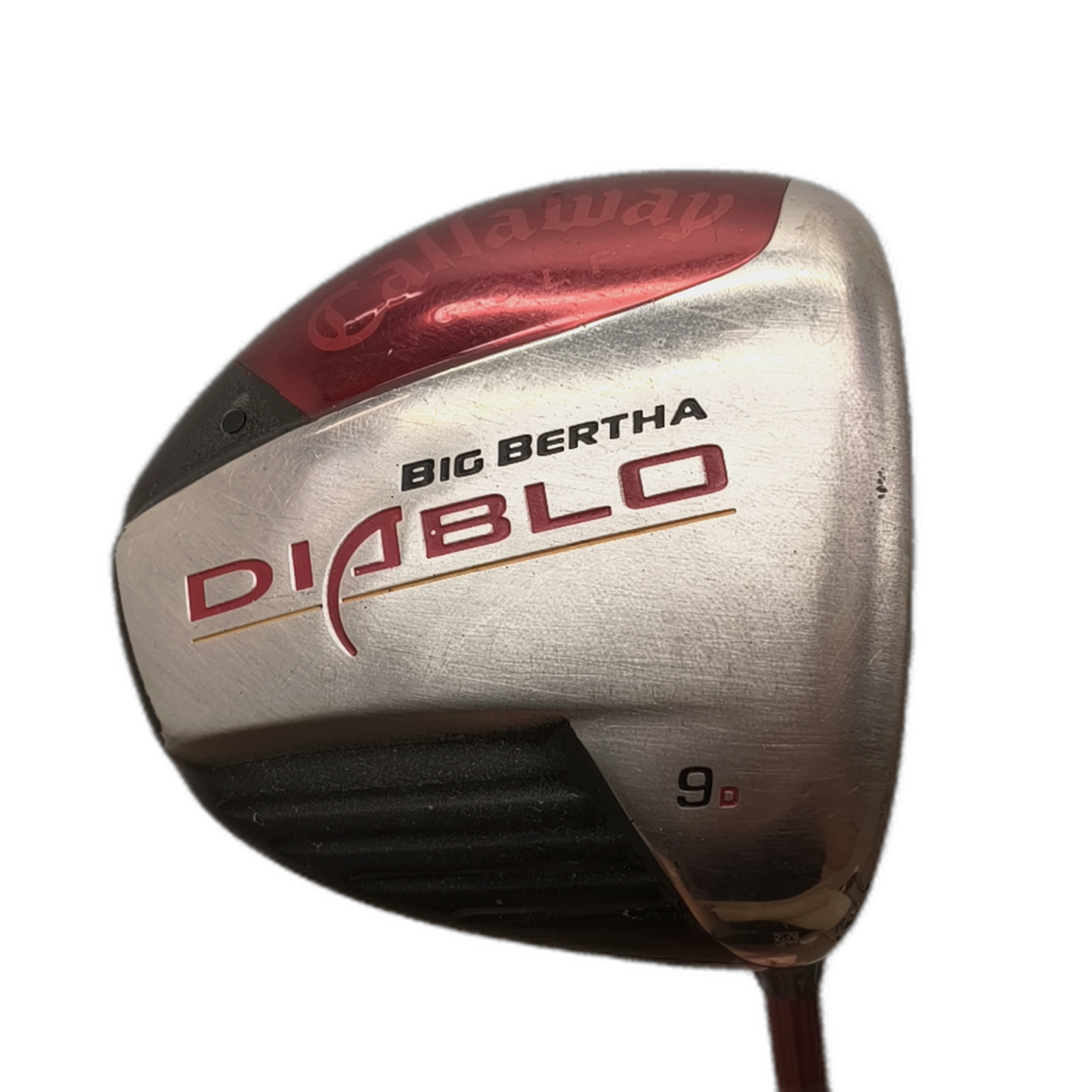 Callaway Big Bertha Diablo Driver / Flex Stiff / Loft 9 [model:silueta] [bg:handrolled]