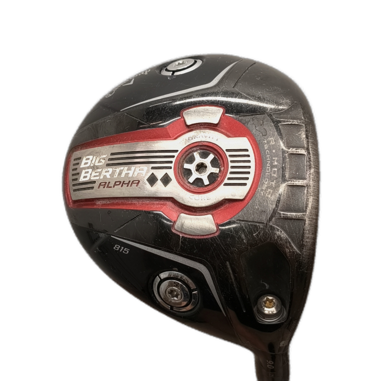 Callaway Big Bertha Alpha 815 Driver / Flex Stiff / Loft 9 [model:silhouette] [bg:handrolled]