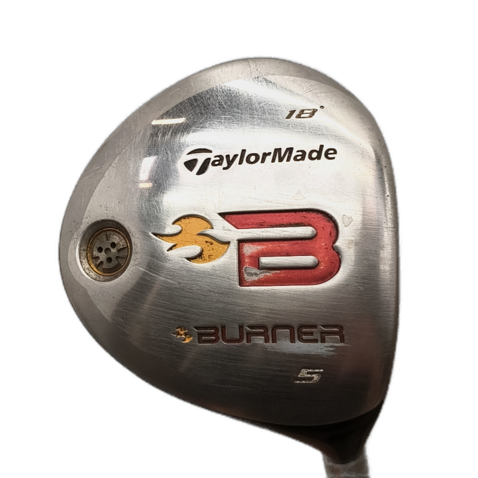 TaylorMade Burner Fairway Wood / Flex Regular / #5/18 [model:silueta] [bg:handrolled]