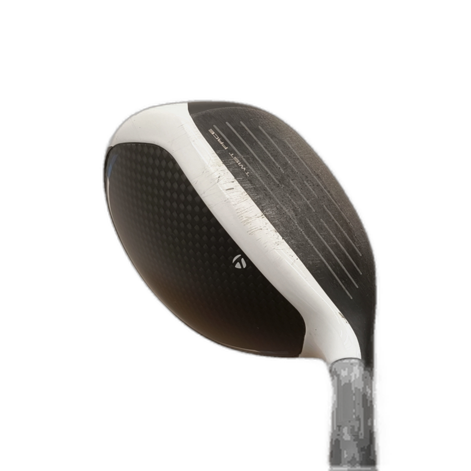 Left TaylorMade Sim 2 Max Fairway Wood / Flex Stiff / #5/18 [model:silueta] [bg:handrolled]