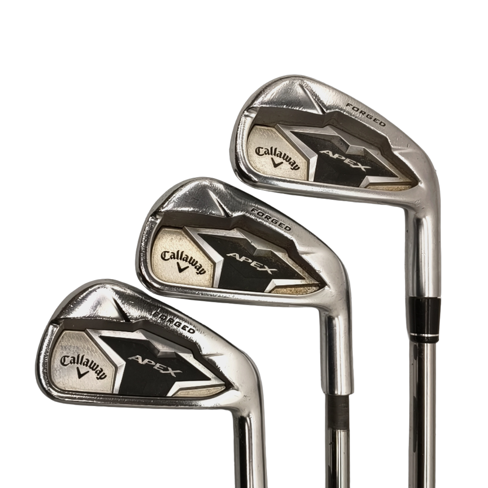 Callaway Apex CF 19 Jernsæt / 5-PW / Flex A-flex / Grafit [model:birefnet-general] [bg:handrolled]