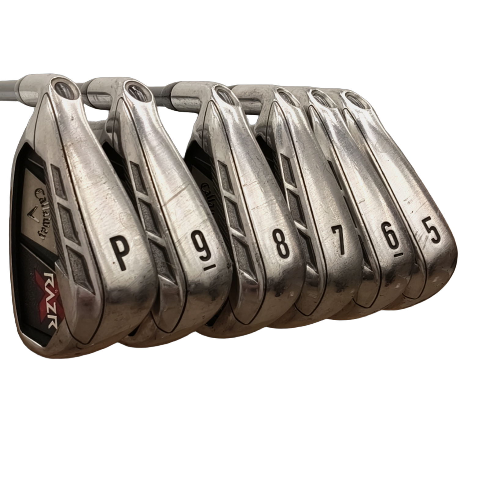 Venstre Callaway RAZR Jernsæt / 5-PW / Flex Ladies / Grafit [model:birefnet-general] [bg:handrolled]